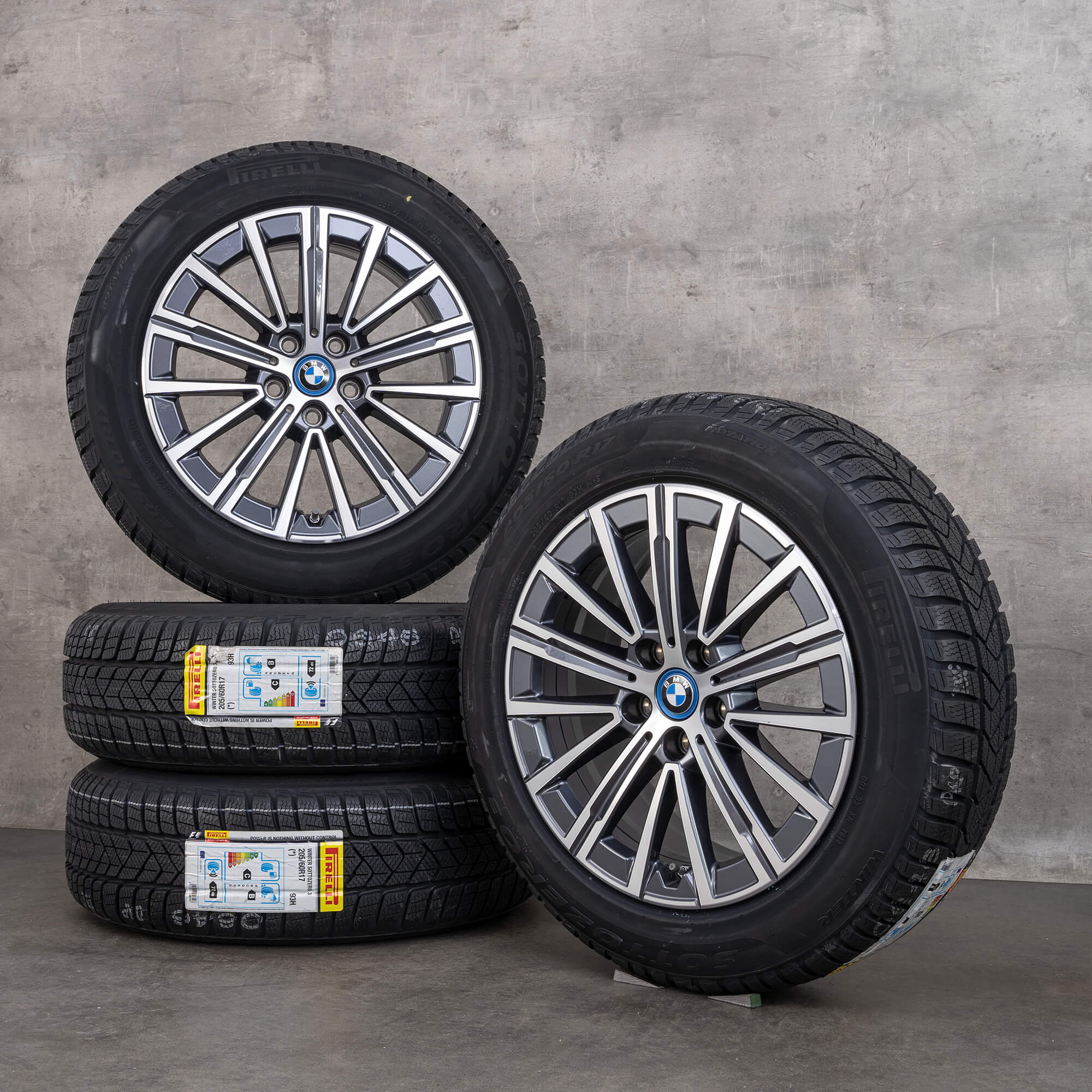 BMW 17 inch 2er U06 Active Tourer 833 anvelope iarna roti 6891174 NOU