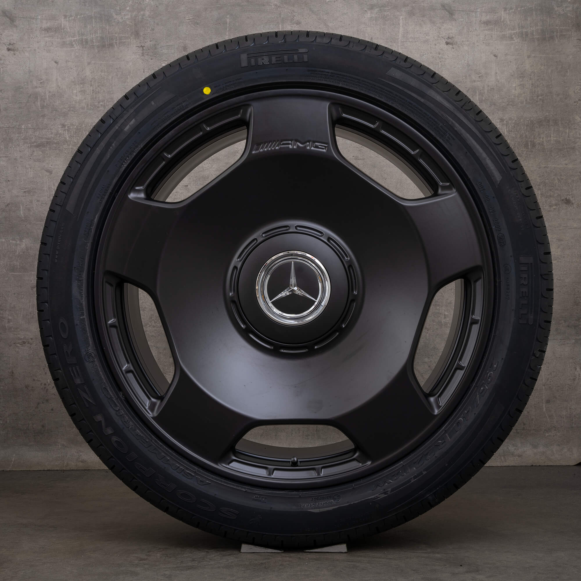 Originale AMG Mercedes Benz G-Klasse W463 G63 22-tommers felger sommerhjul NYTT