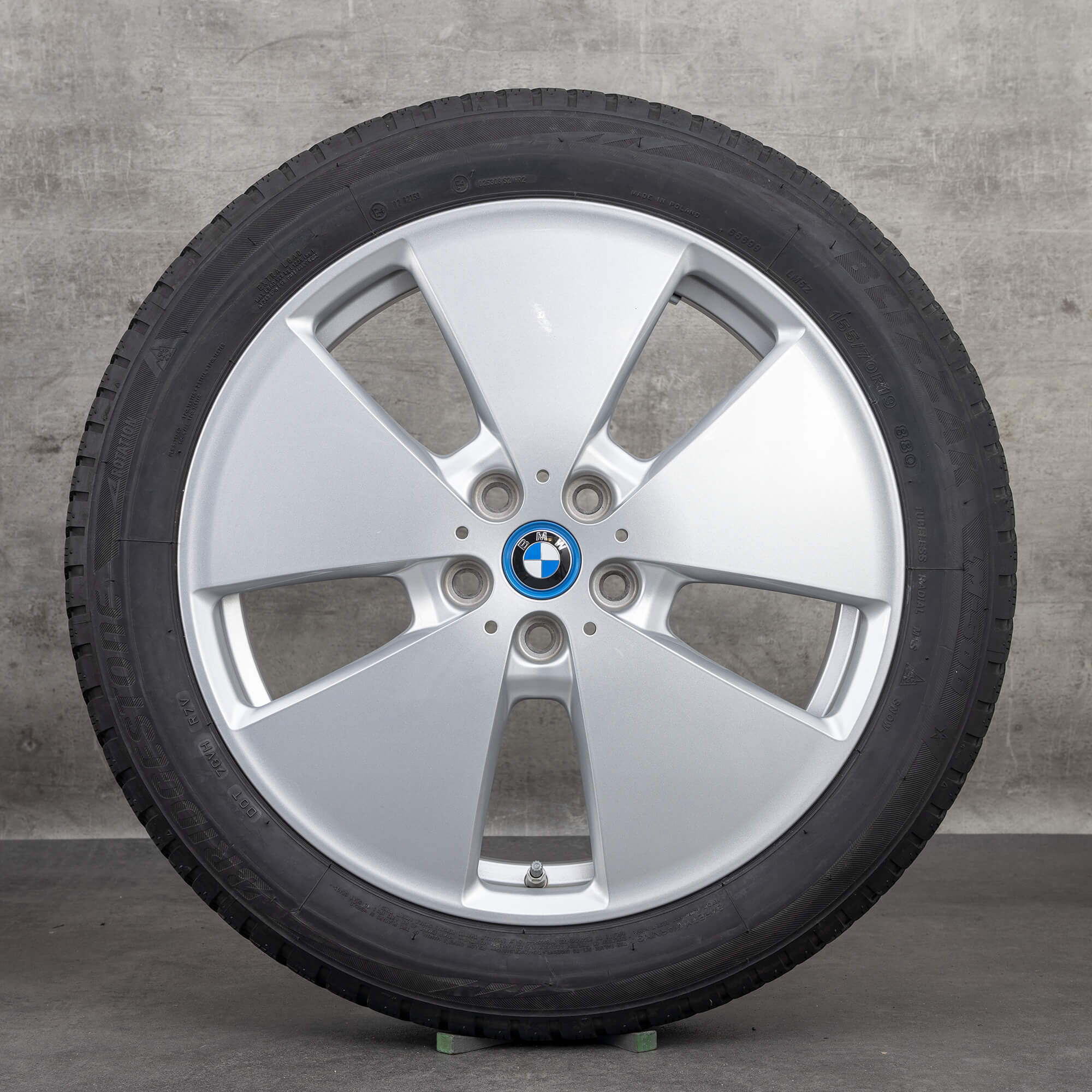 Jantes BMW de 19 polegadas i3 jantes alumínio estilo 427 pneus inverno rodas