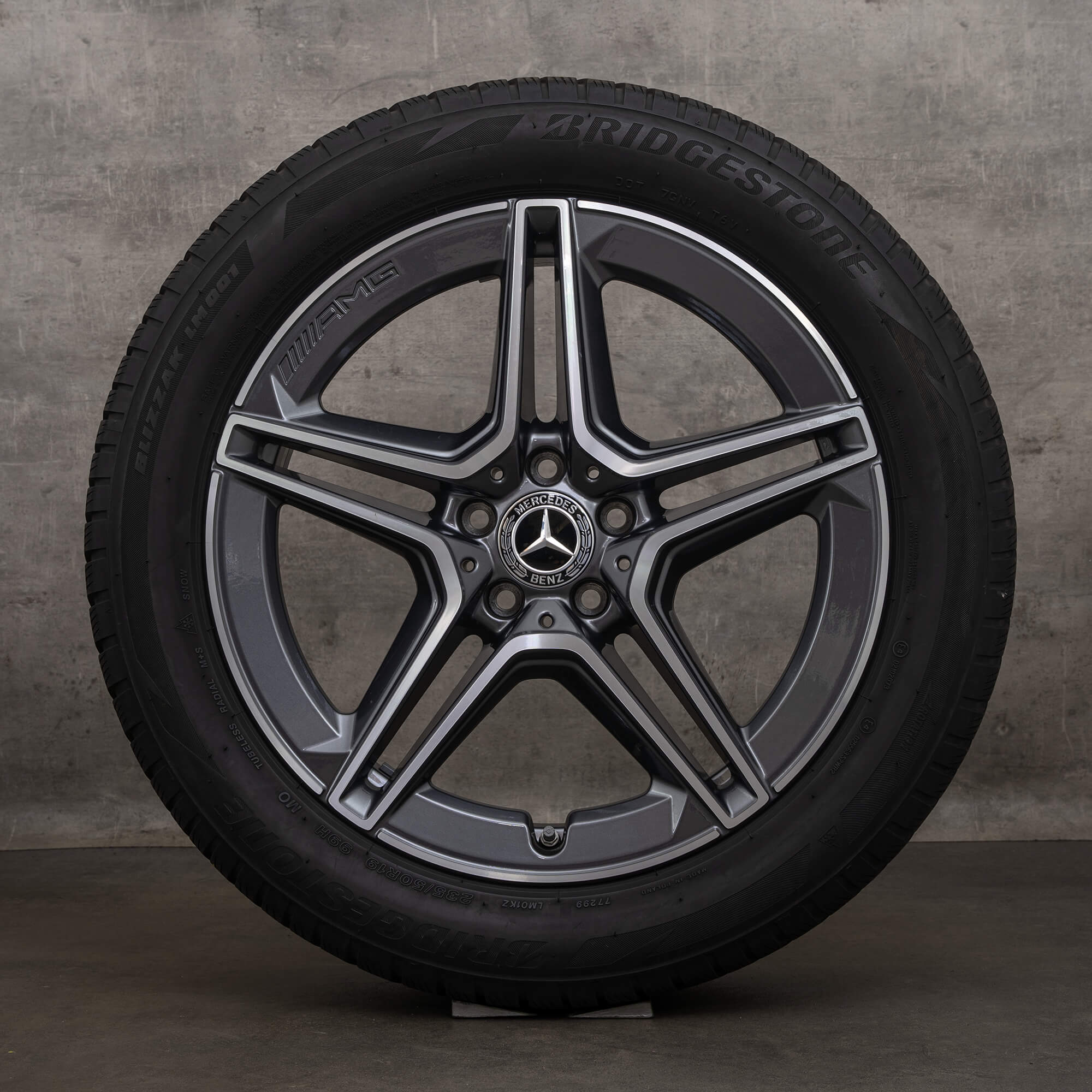 Originele Mercedes Benz GLA GLB AMG winterwielen 19 inch H247