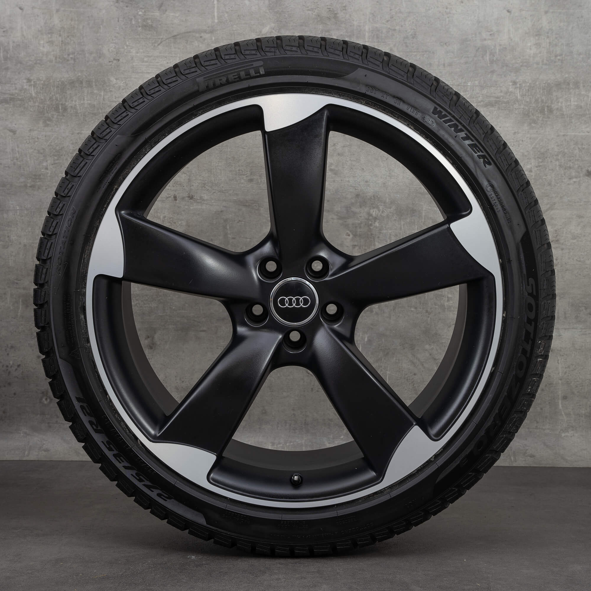 Audi 21 inch velgen A8 4H winterbanden wintervelgen Rotor alloy velgen