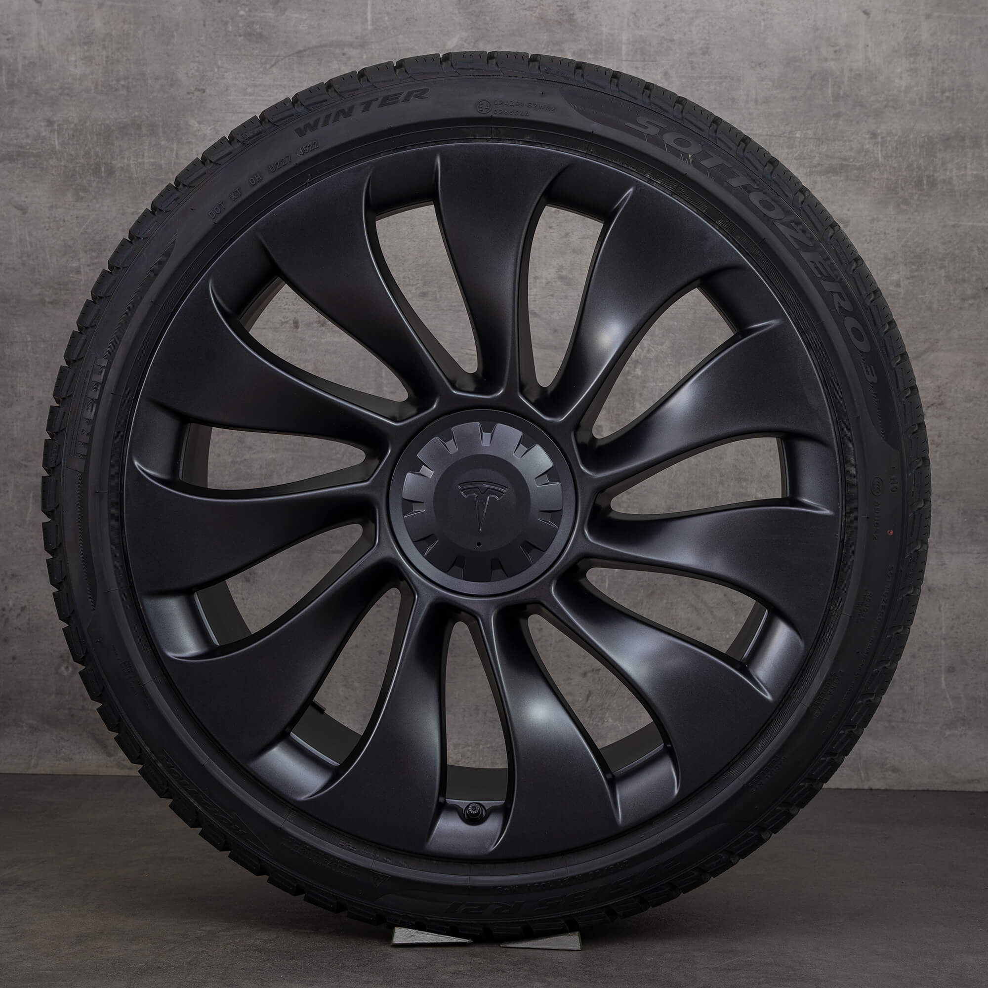 Tesla 21 inch rims Model Y Überturbine winter tires OEM wheels