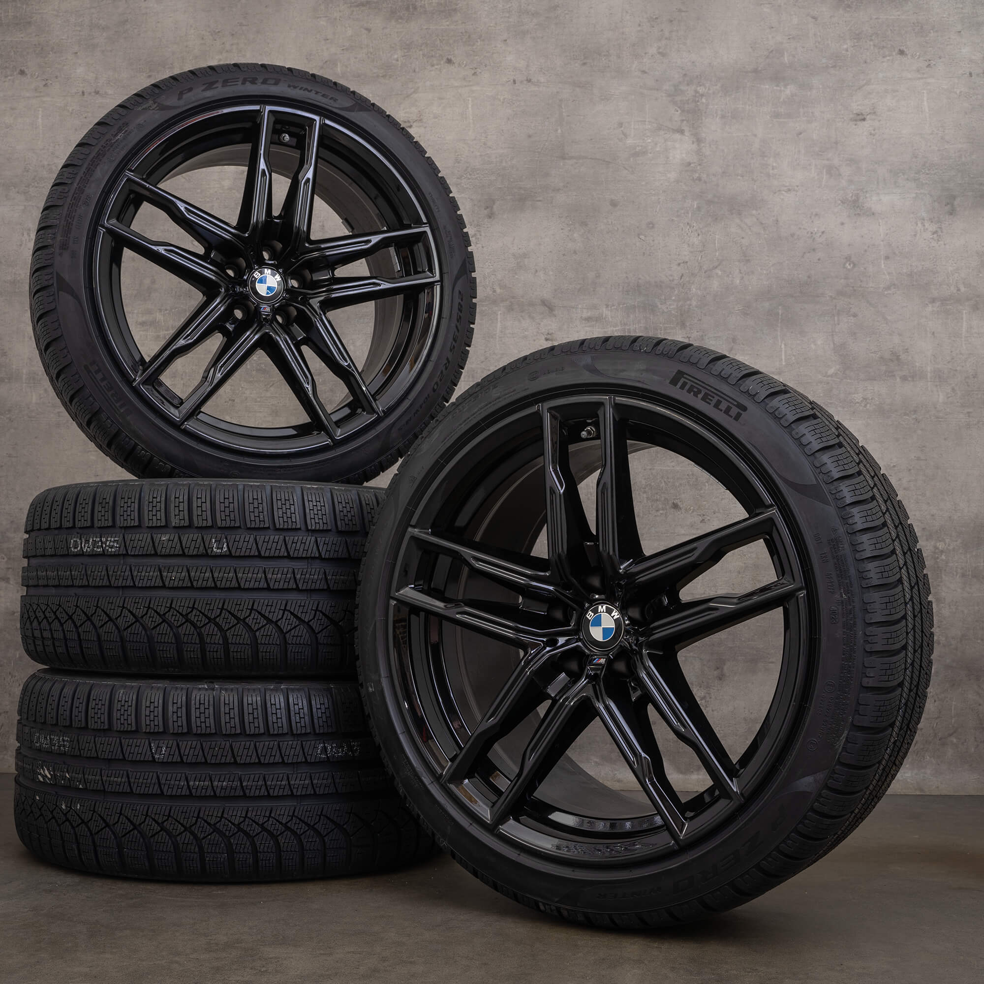 OEM BMW M5 F90 M8 F91 F92 F93 20 inch winter tires rims 810 M 8089566