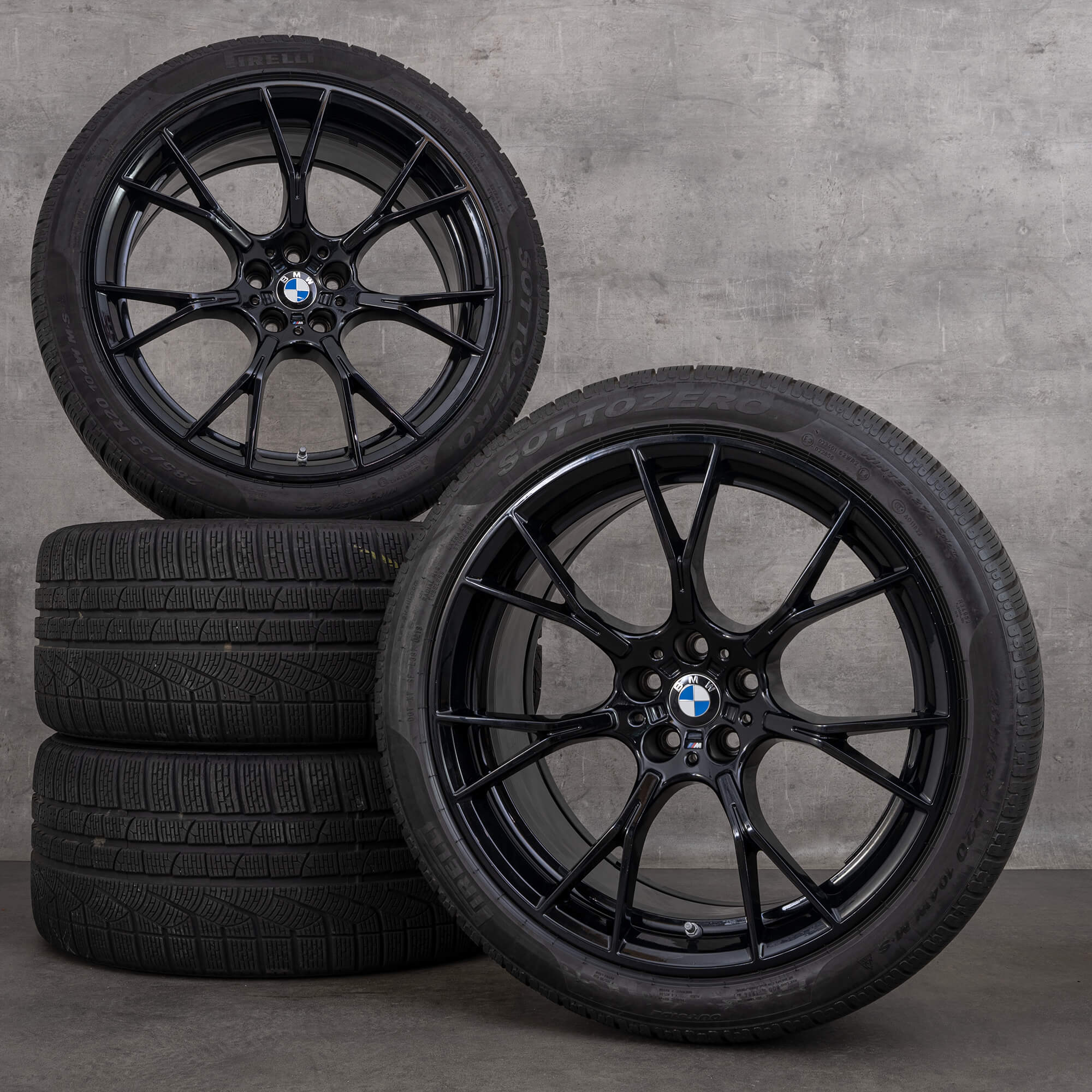 Jantes BMW de 20 polegadas M5 F90 M8 F91 F92 pneus inverno rodas estilo M789