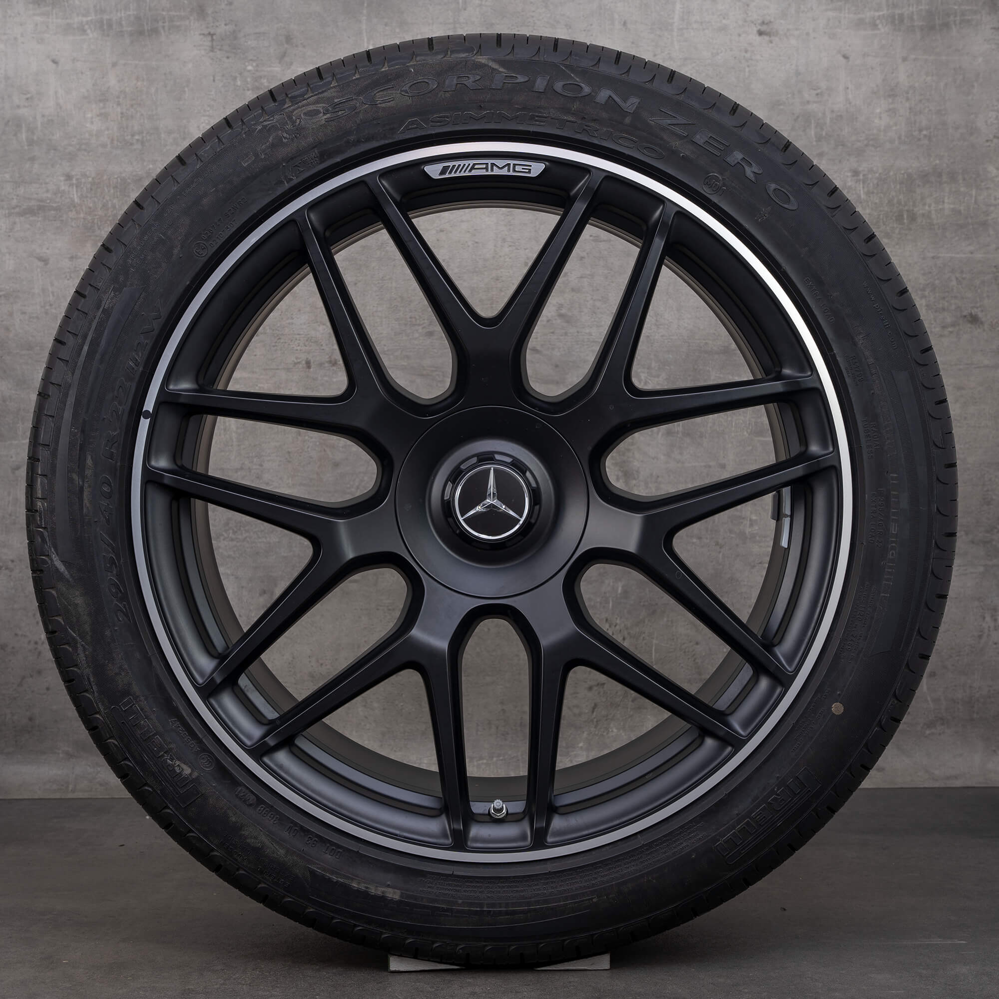 22 inch W463A G63 AMG rims Mercedes summer tires wheels A4634012000 NEW