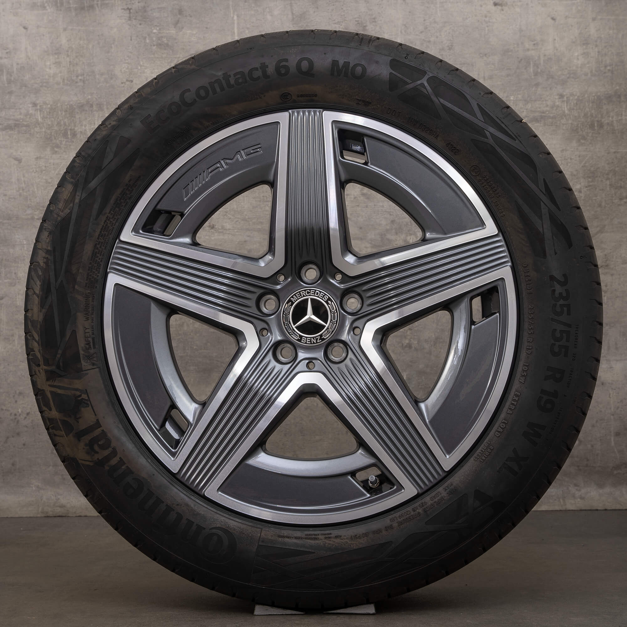 Originele AMG Mercedes GLC X254 C254 19 inch zomerbanden velgen A2544010400