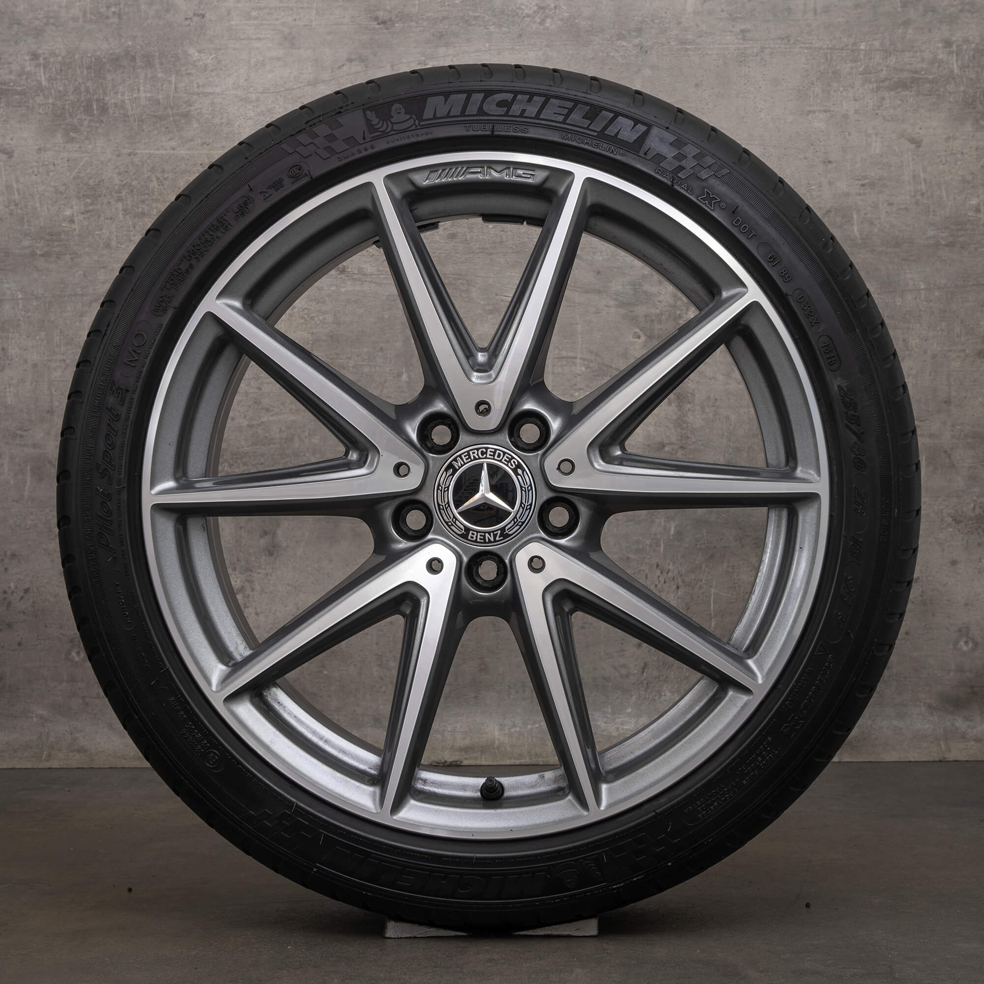 Originele AMG Mercedes Benz A-Klasse A45 CLA45 velgen 18 inch 250 Sport W176 W117 zomerbanden A1764010800 zomervelgen