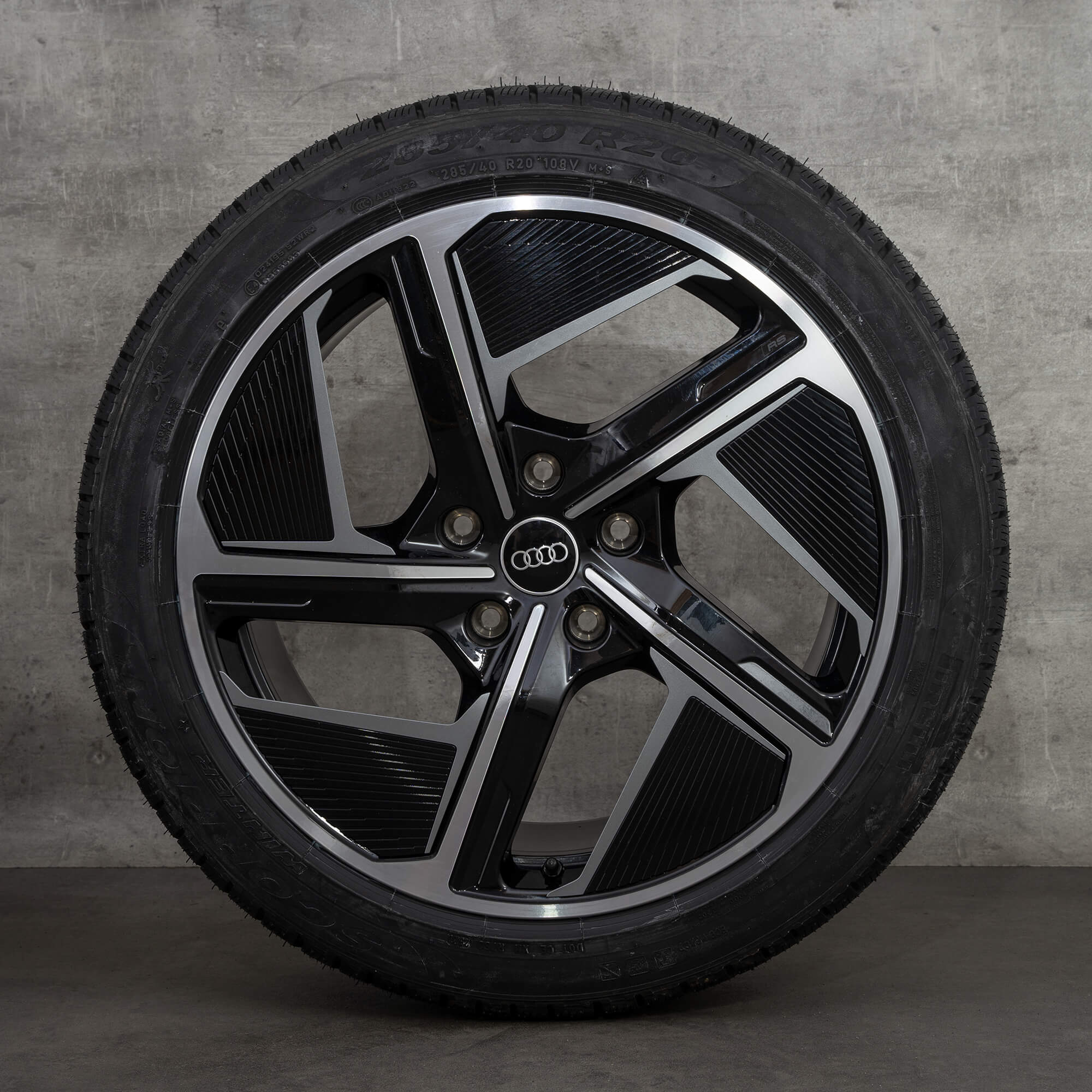 Audi 20 inch velgen e-tron GT RS FW Aero alloy velgen winterbanden