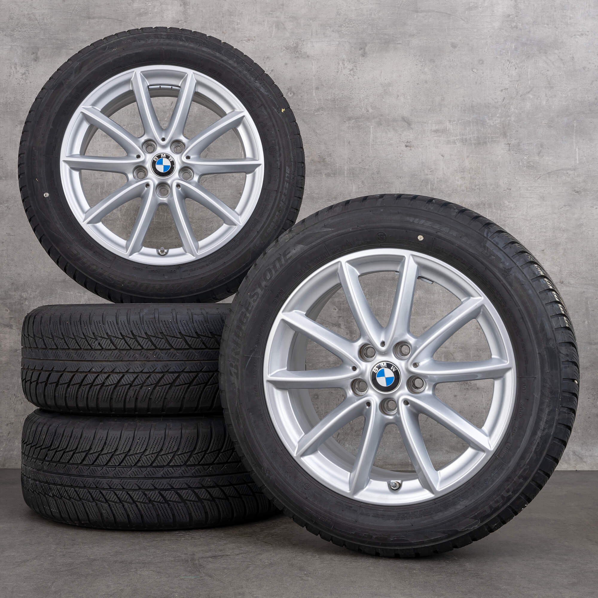 Llantas BMW 17 pulgadas X1 F48 X2 F39 Estilo 560 neumáticos de invierno ruedas