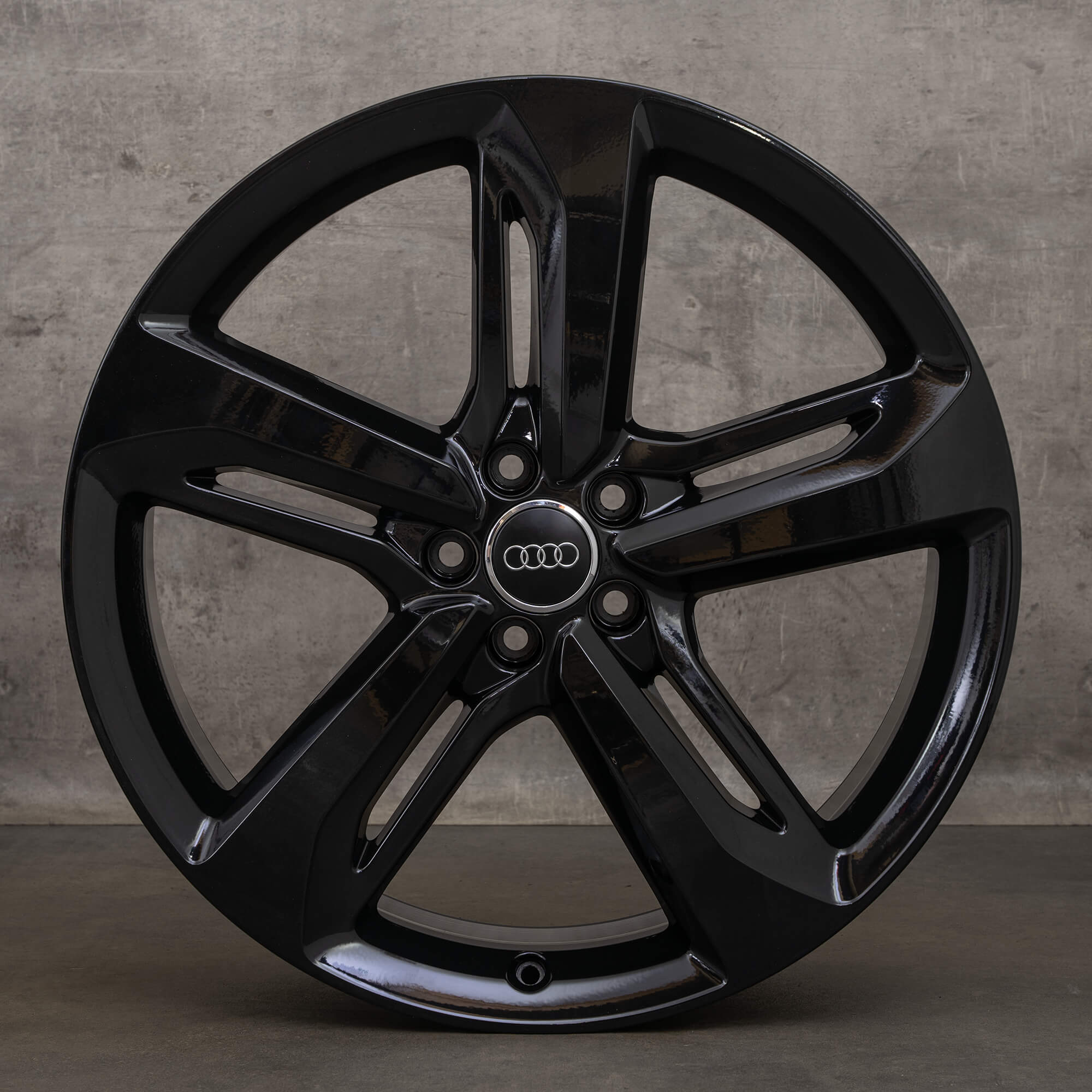 Originele Audi A6 S6 C7 4G Performance 21 inch velgen 4G0601025CN Blade zwart