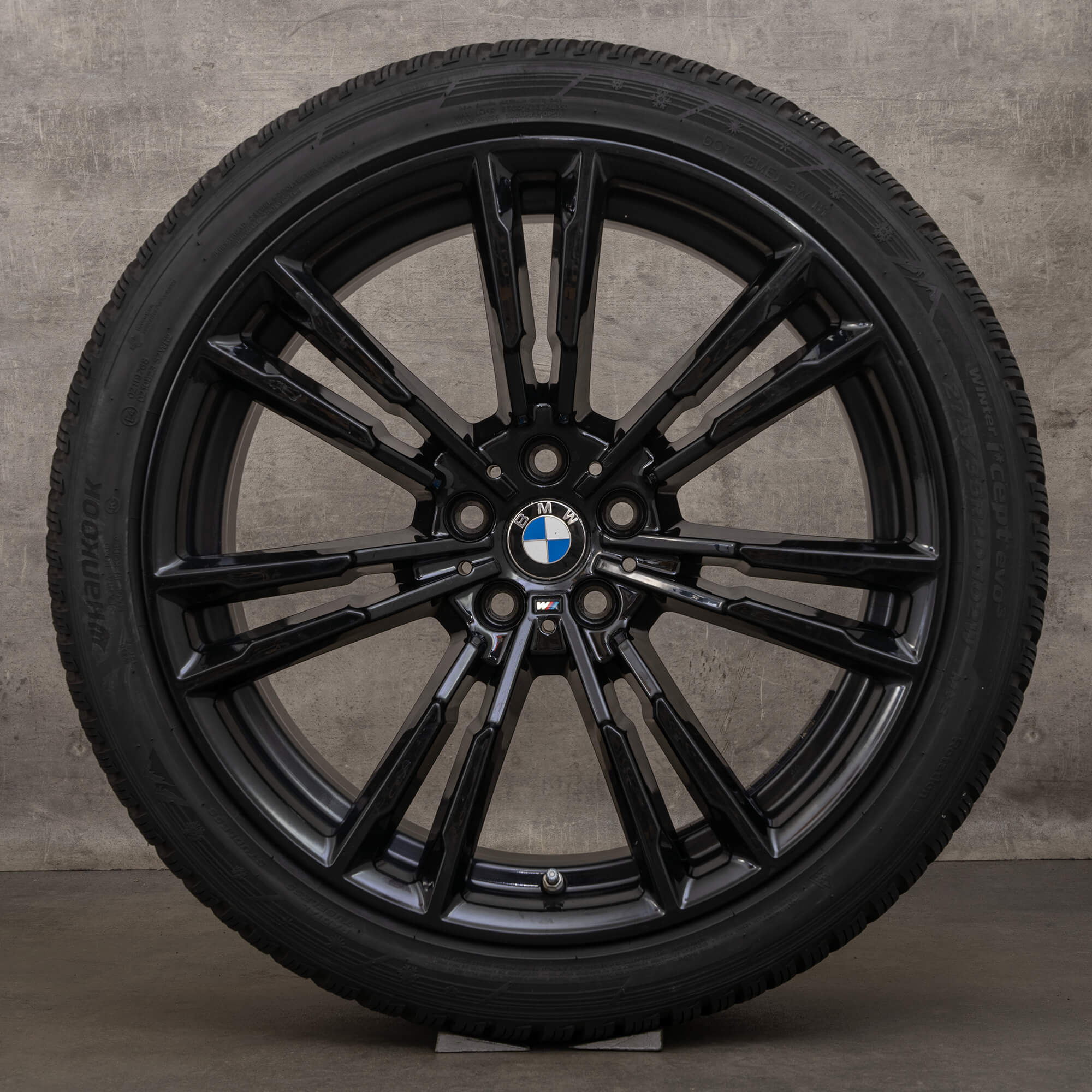 Originální BMW M5 F90 20 palcové zimni pneumatiky ráfky 706 M 7857077 7857078