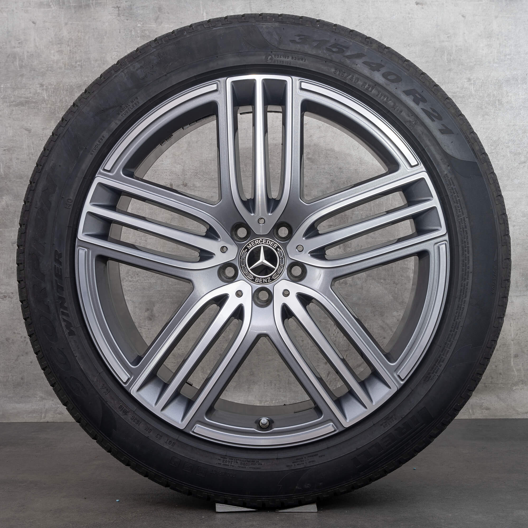 Mercedes Benz 21 inch rims GLS X167 winter OEM wheels tires