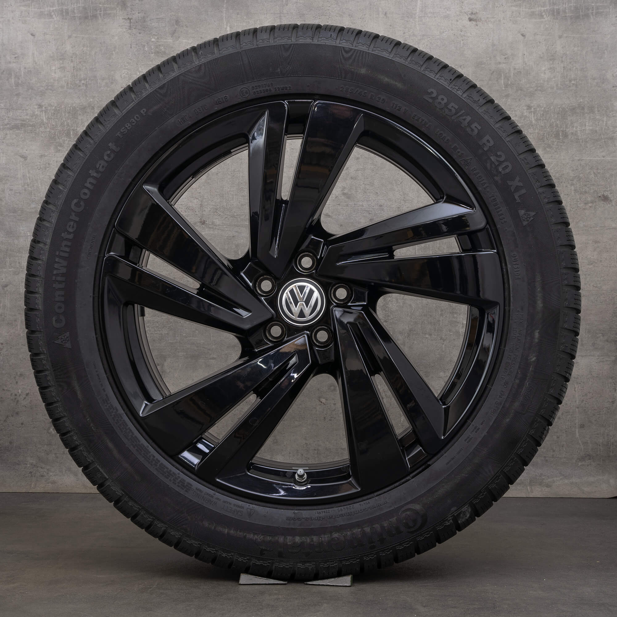 VW Touareg 3 CR roți de iarnă jante 20 inch anvelope Nevada 760601025S