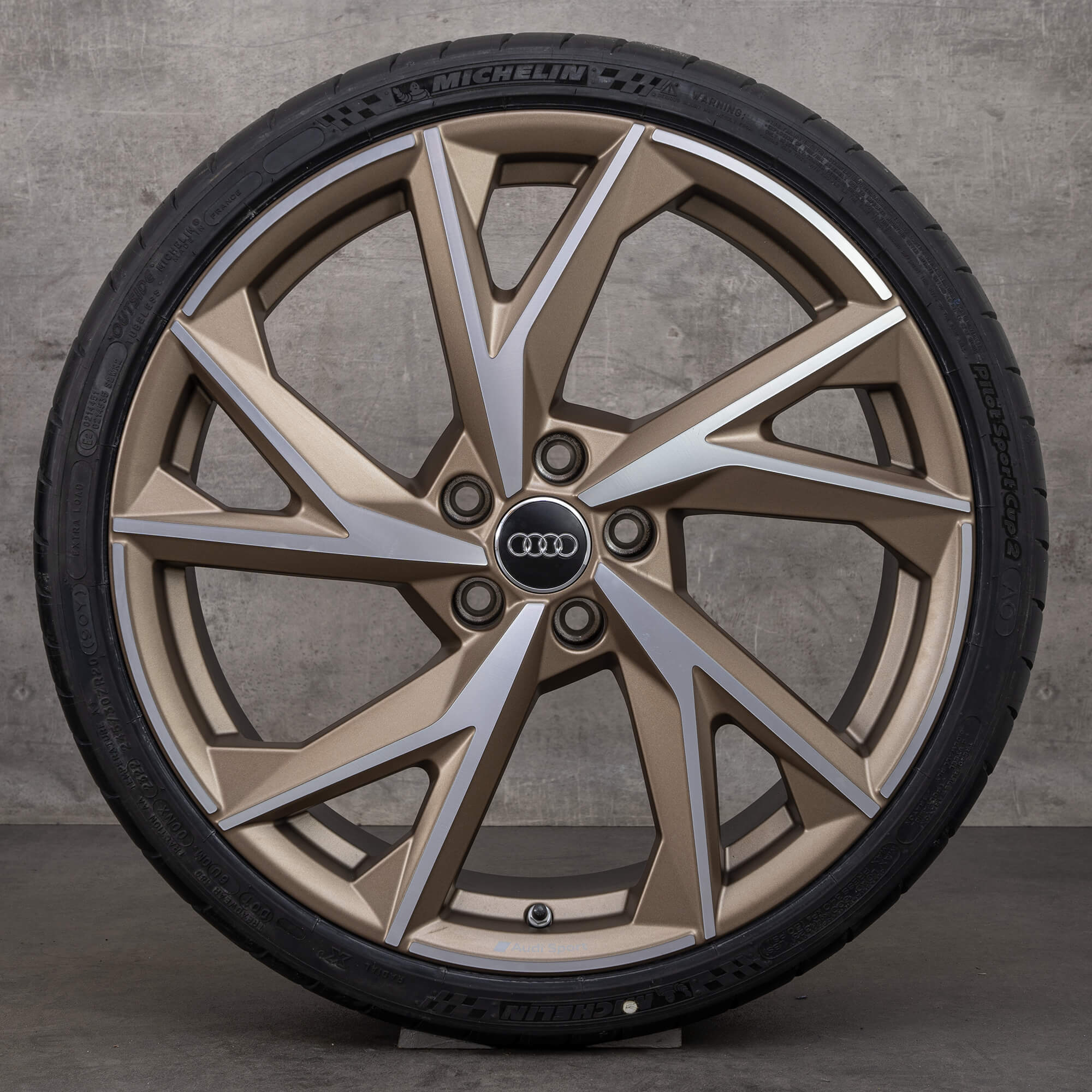 Audi 20 inch rims R8 4S Evo Design alloy summer wheels tires NEW