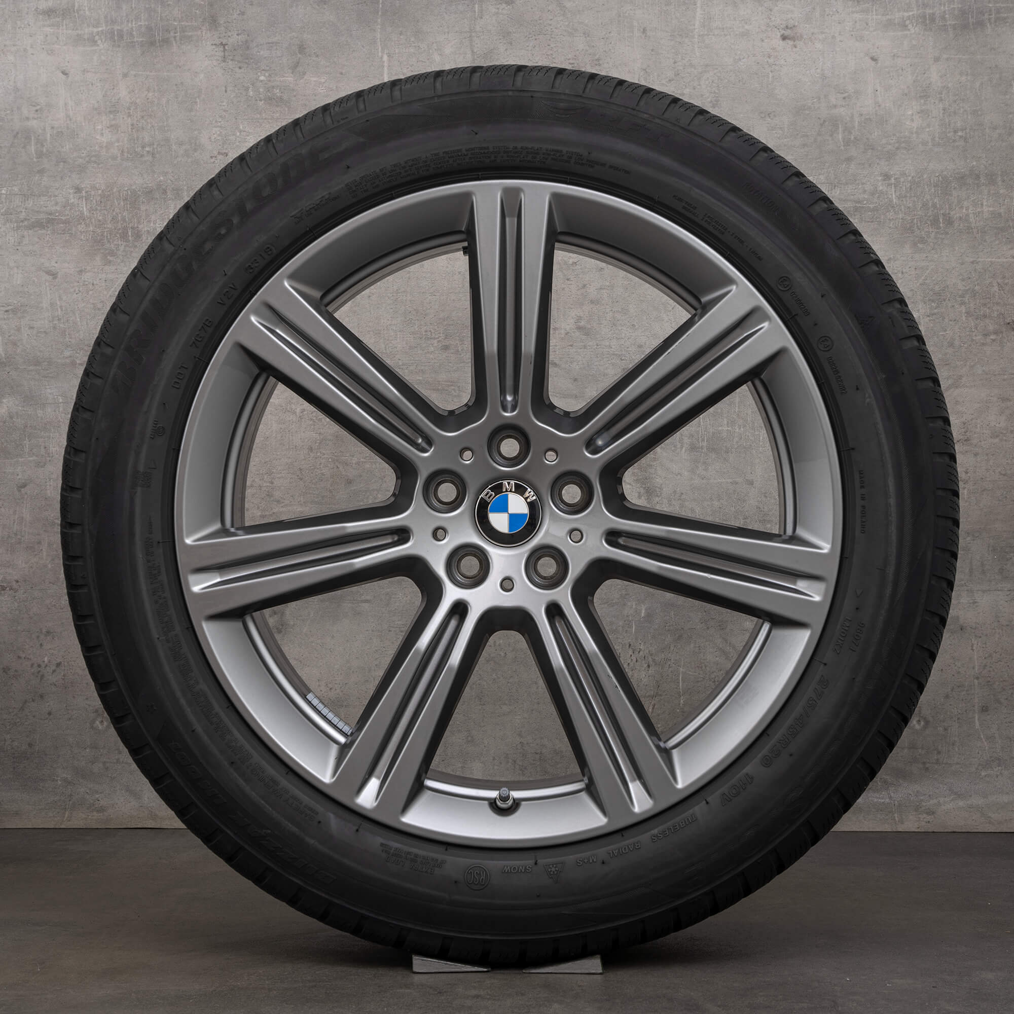 BMW X5 G05 X6 G06 vinterhjul 20 tommer fælge vinterdæk styling 736 6883753