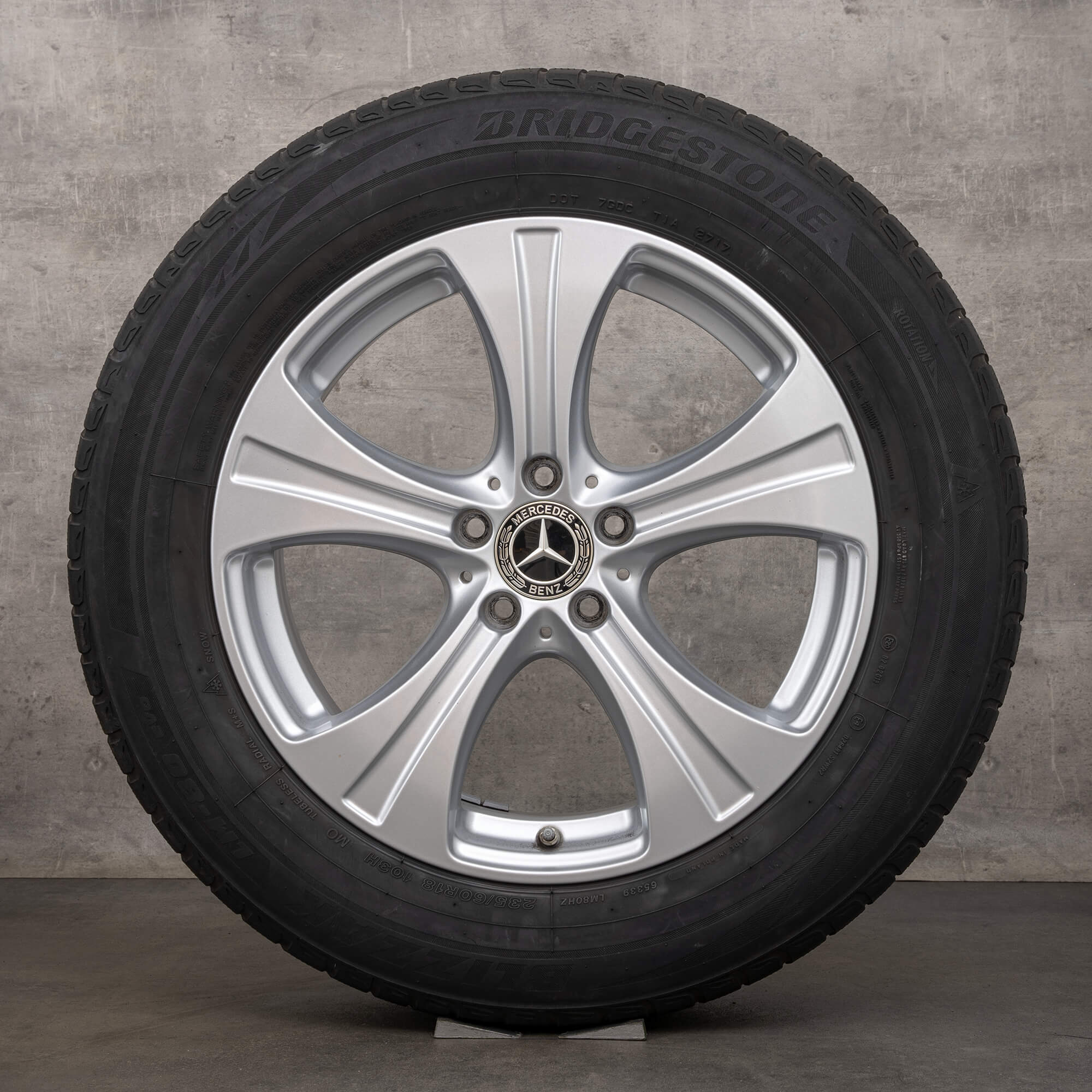 Mercedes Benz GLC X253 C253 roues hiver jantes 18 pouces pneus A2534010800