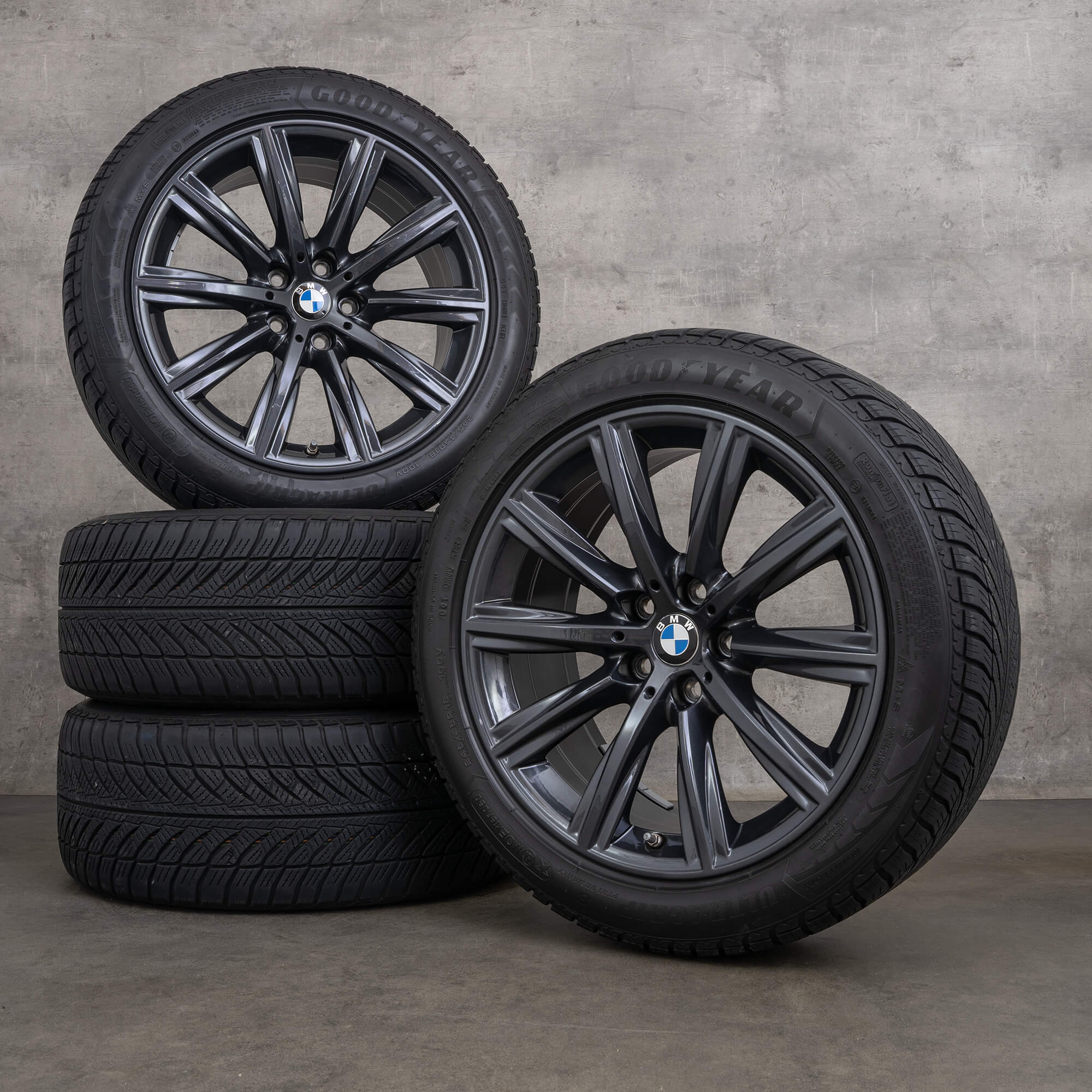BMW 5 Series G30 G31 winter wheels 18 inch styling 684 orbit tires 6874441