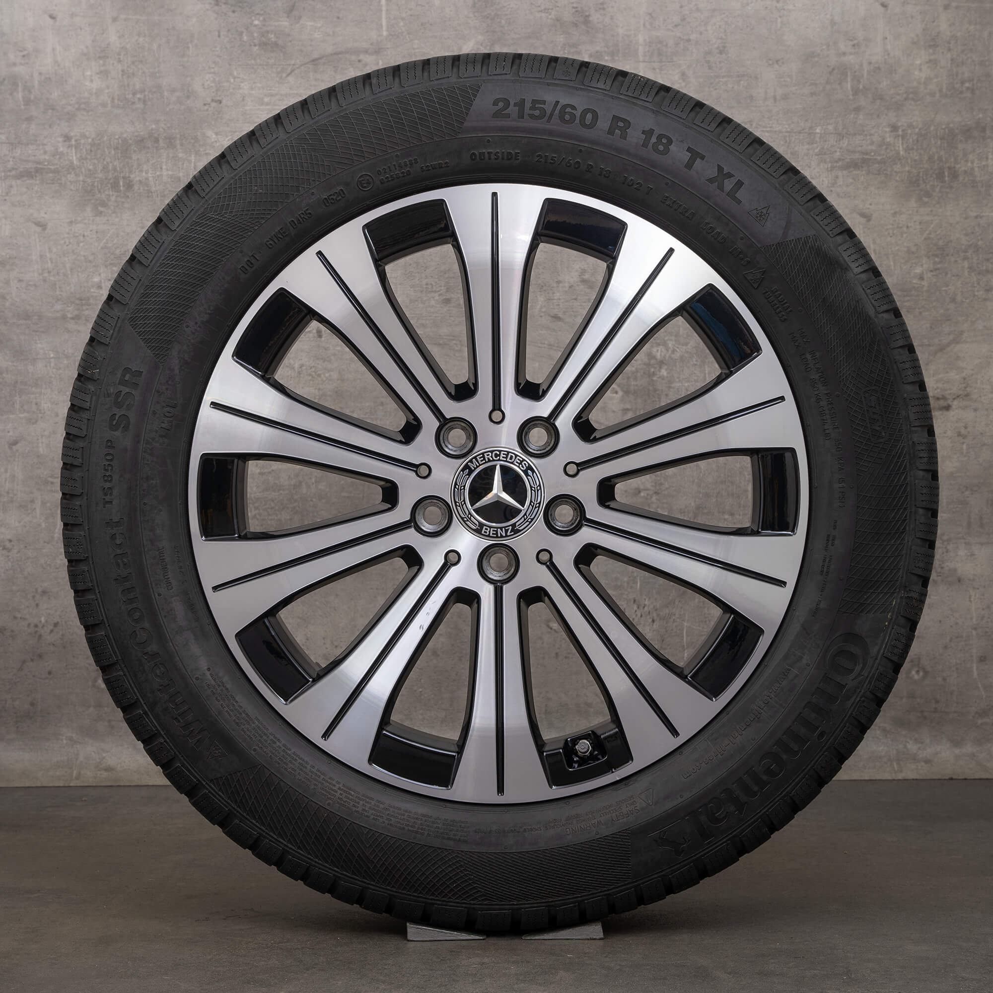 Mercedes-Benz EQA H243 EQB X243 jante de iarna 18 inch anvelope