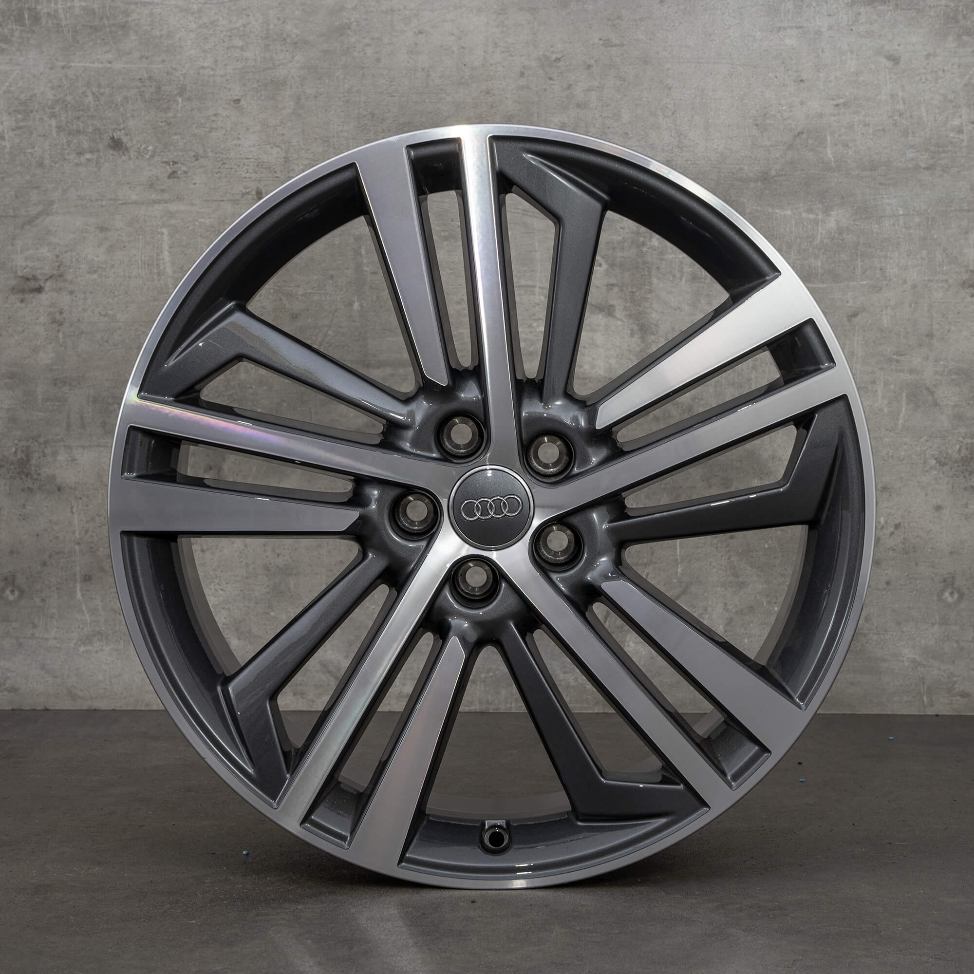 Jante Audi 20 inch Q5 SQ5 FY jante aluminiu 80A601025AE design spițe segment NOU