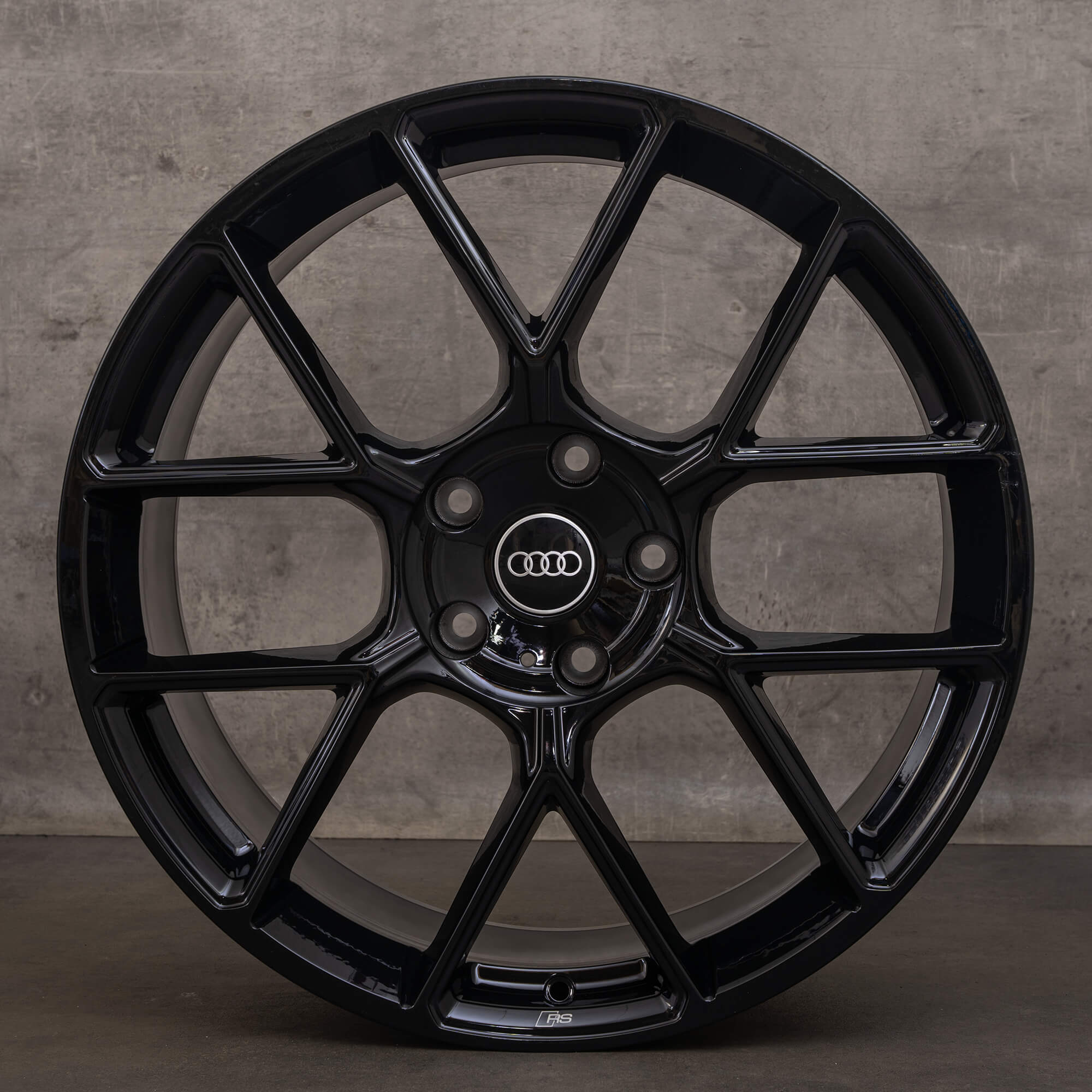 Llantas originales Audi e-tron GT RS de 21 pulgadas 4J3601025CJ 4J3601025DC negro alto brillo NUEVO