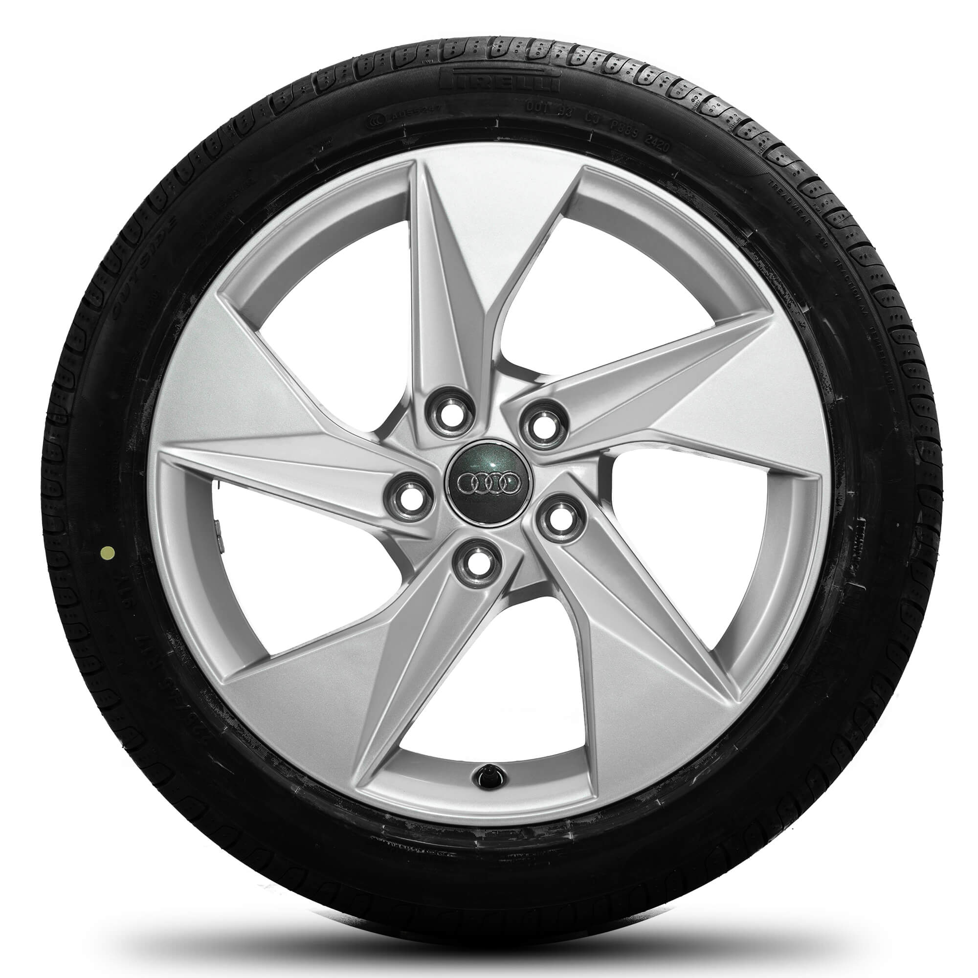 Audi 17 polegadas jantes A3 S3 8Y pneus de verão rodas alumínio 8Y0601025A NOVO