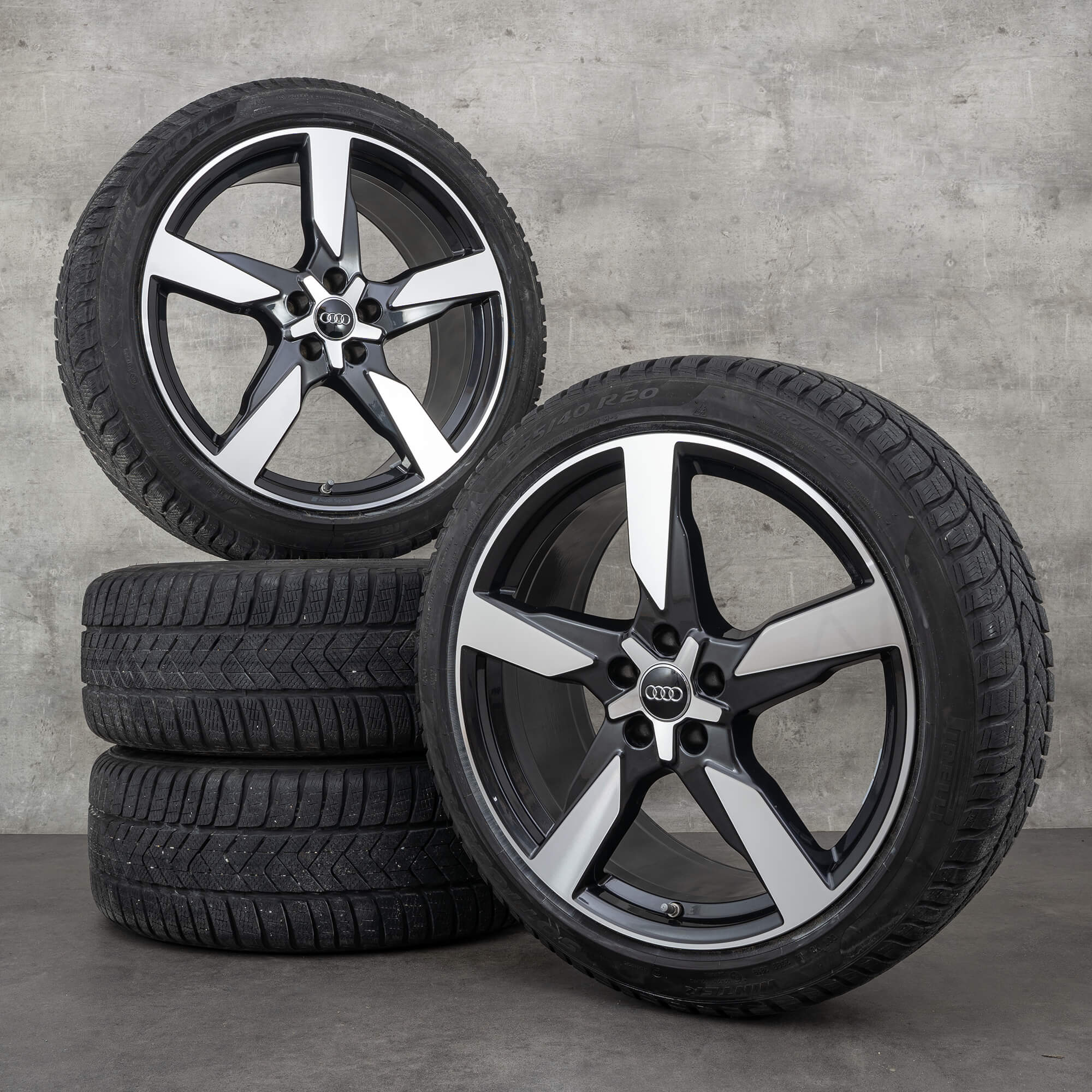 Audi 20 inch rims A6 S6 C8 4K alloy rims winter tires OEM winter wheels