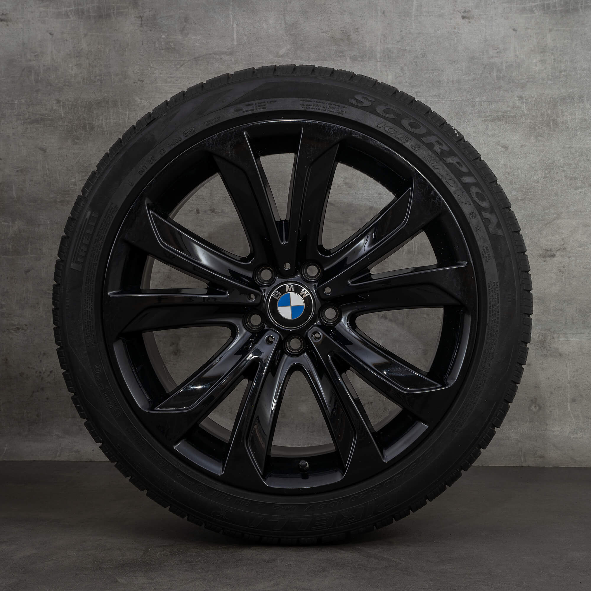 BMW X5 E70 F15 X6 F16 jante 20 inch anvelope iarna roti Styling 491