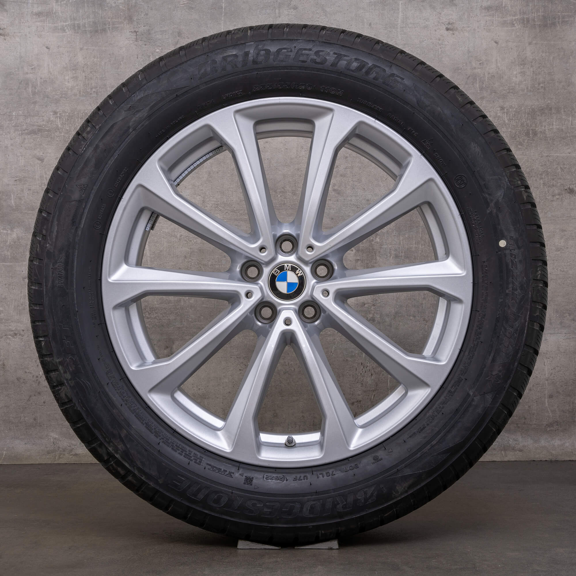 Originele BMW X7 winterwielen 20 inch G07 velgen Styling 750 6880688 zilver