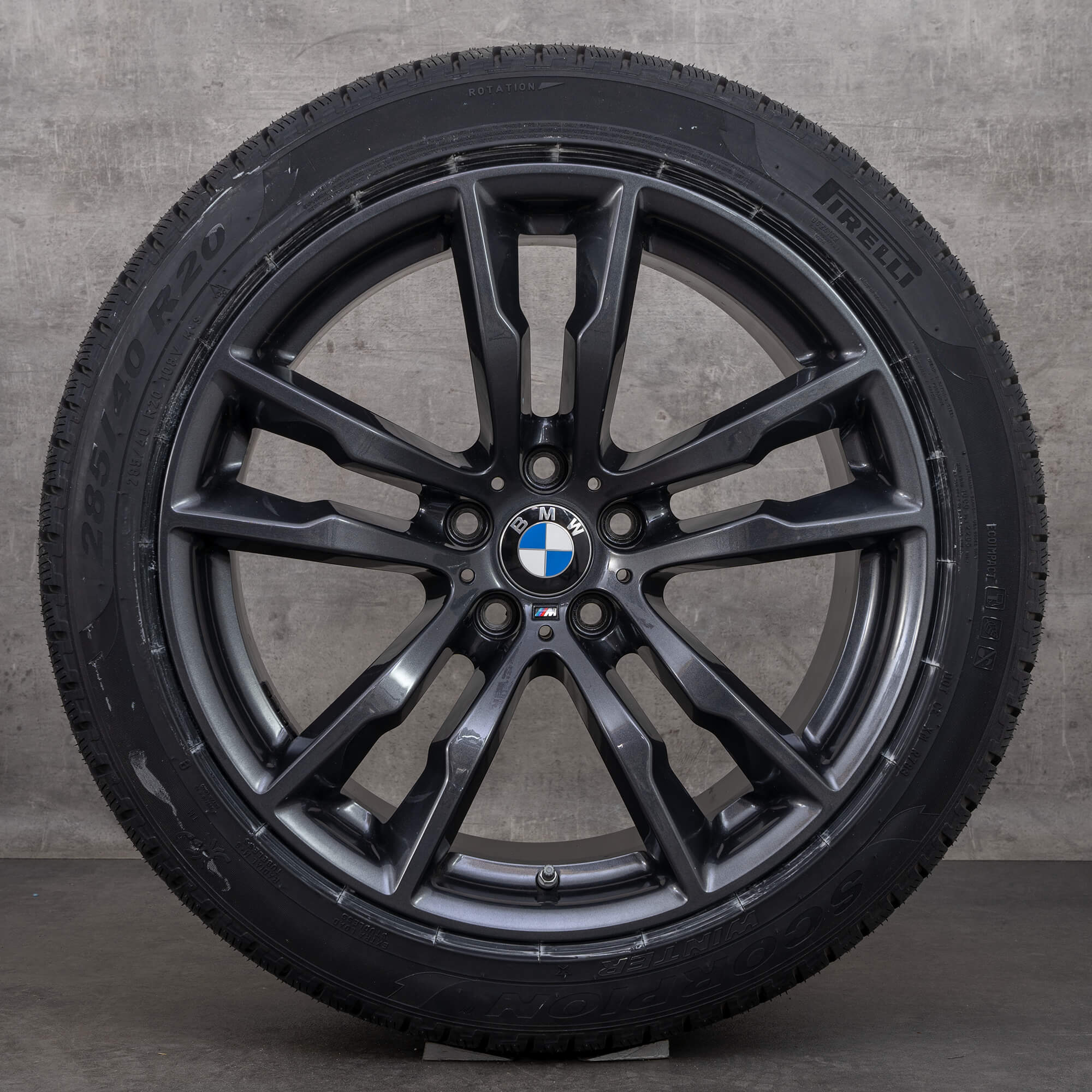 Llantas BMW 20 pulgadas X5M F85 X6M F86 neumáticos de invierno ruedas M611 8 mm