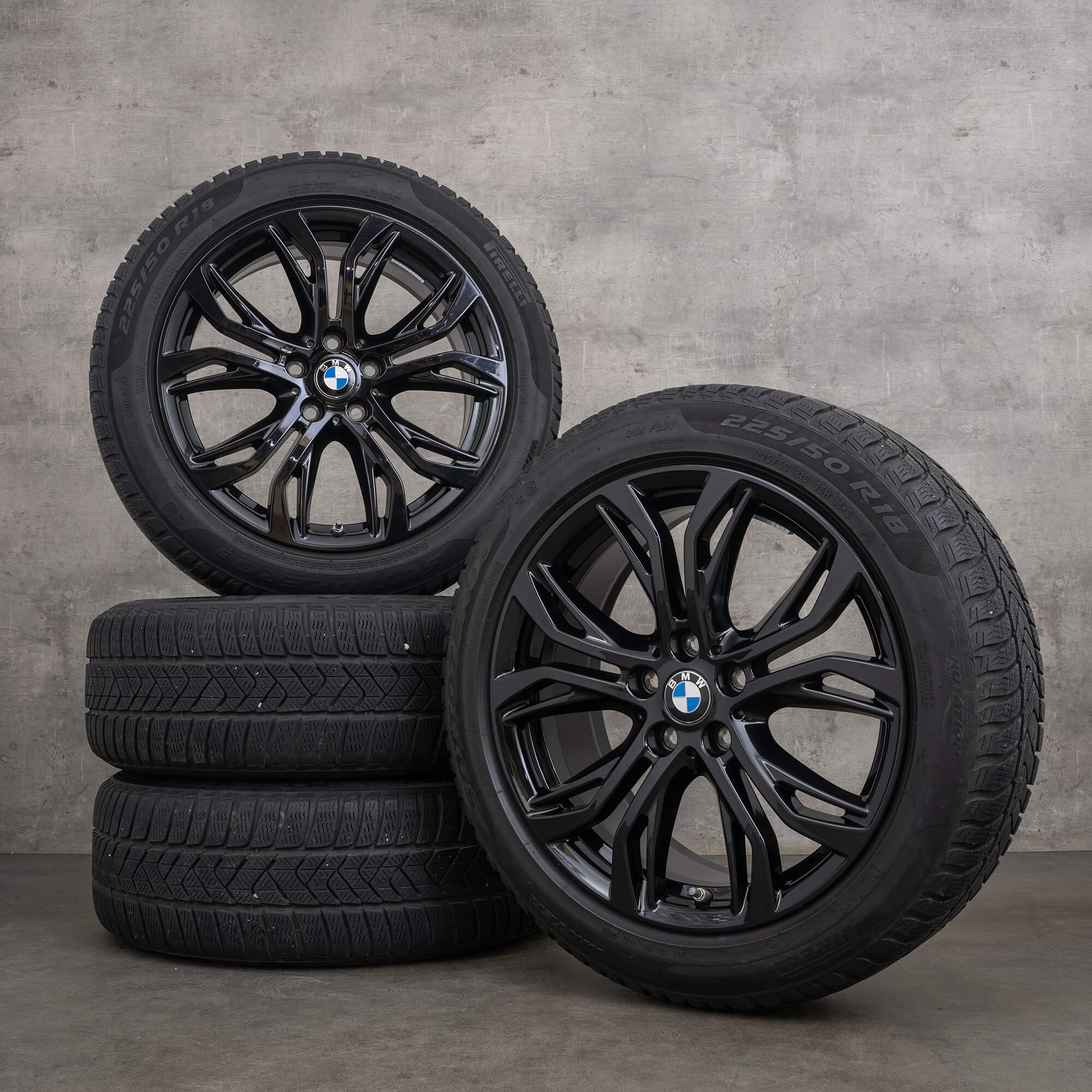 BMW X1 F48 X2 F39 ruedas de invierno llantas 18 pulgadas neumáticos estilo 566