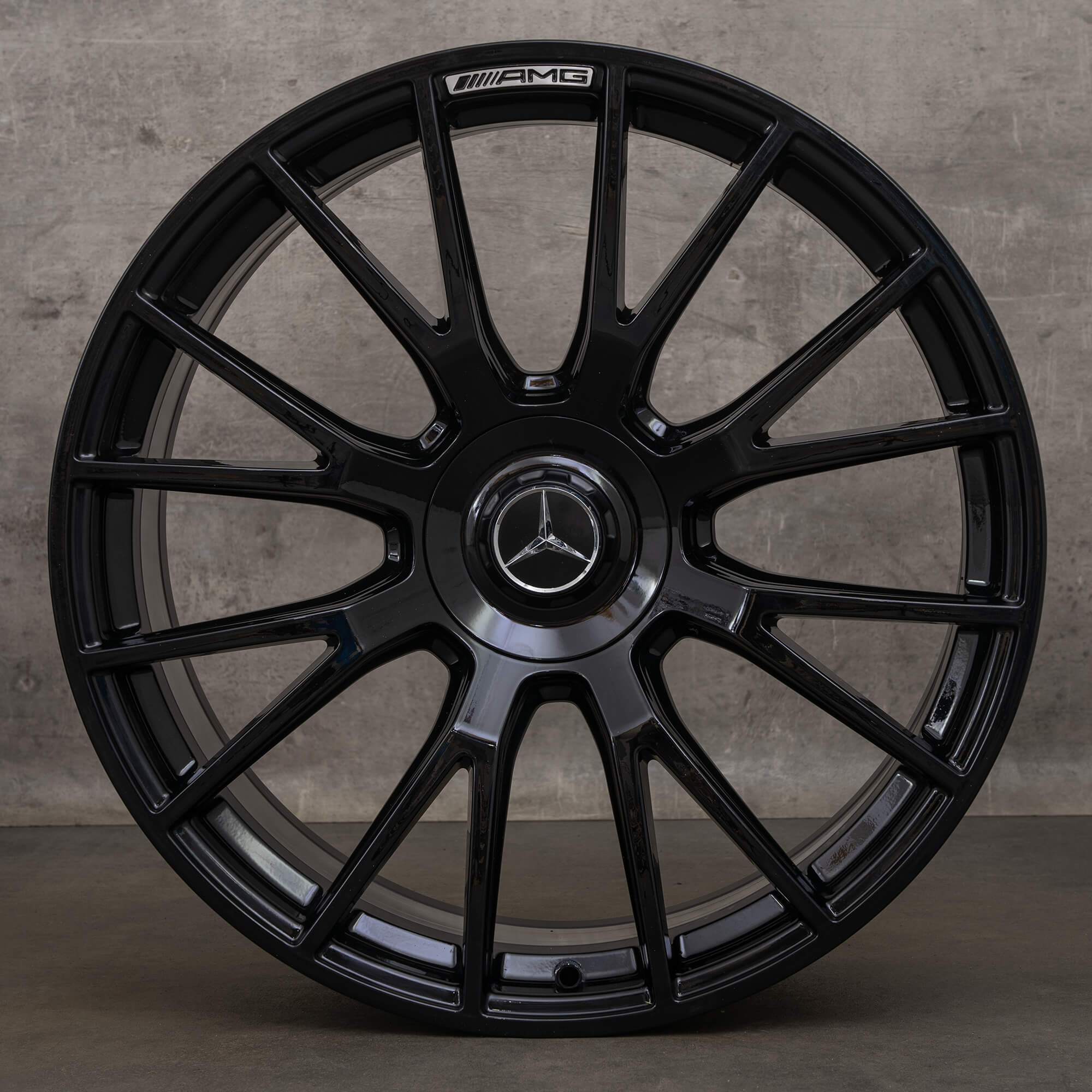 Originele AMG Mercedes E Klasse E53 W214 21 inch velgen A2144011400 zwart