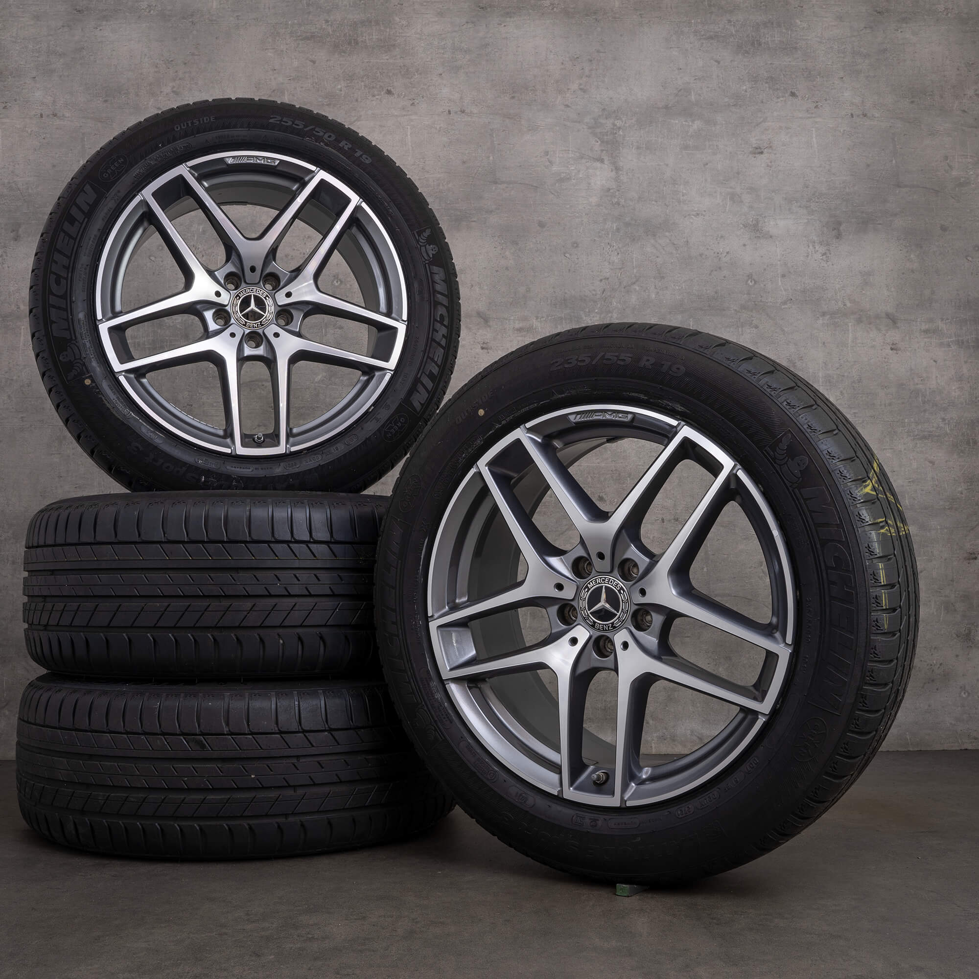 AMG Mercedes GLC Coupé C253 X253 19 inch rims summer tires A2534011800