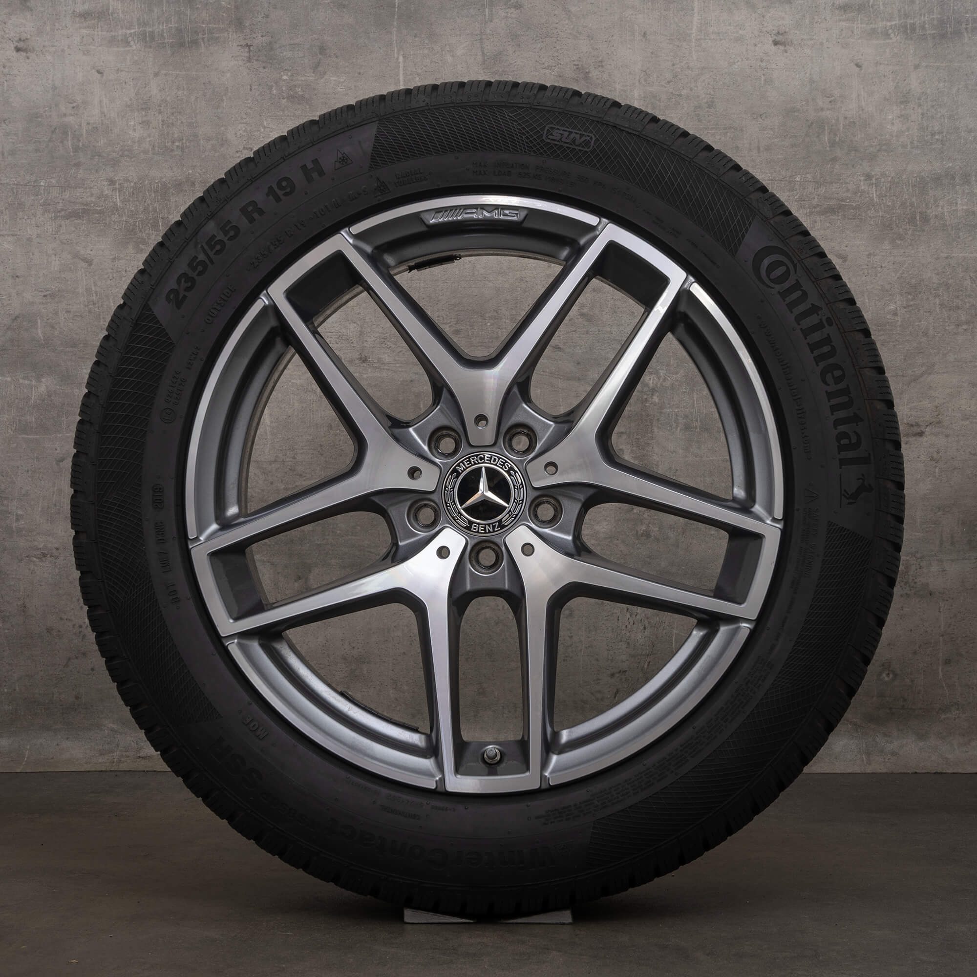 Originele Mercedes Benz GLC AMG winterwielen 19 inch C253