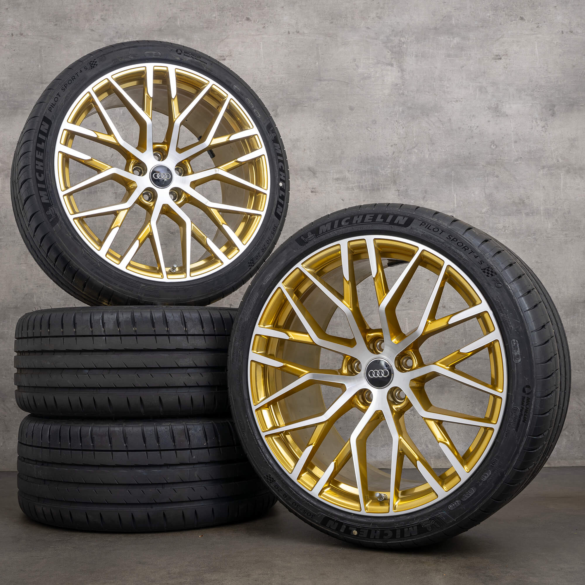 Audi R8 4S V8 V10 Spyder rodas de verão jantes 20 polegadas pneus