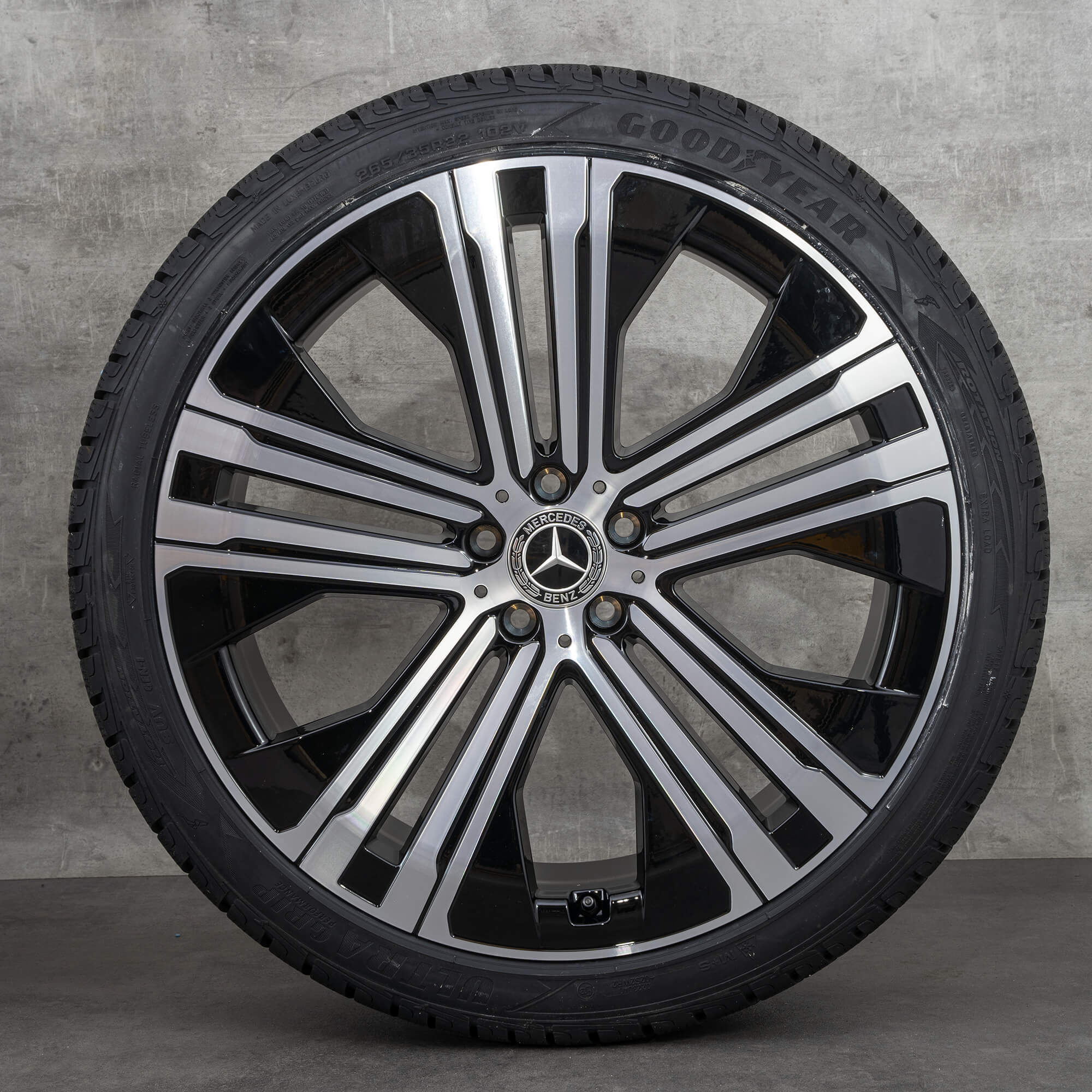 Mercedes Benz EQE SUV winter tires X294 rims 22 inch wheels NEW