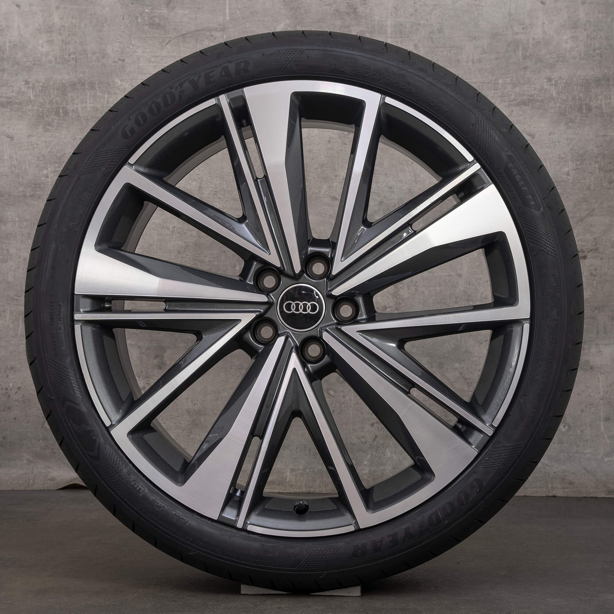 Audi A6 S6 4K C8 summer wheels 21 inch rims tires 4K0601025BK NEW