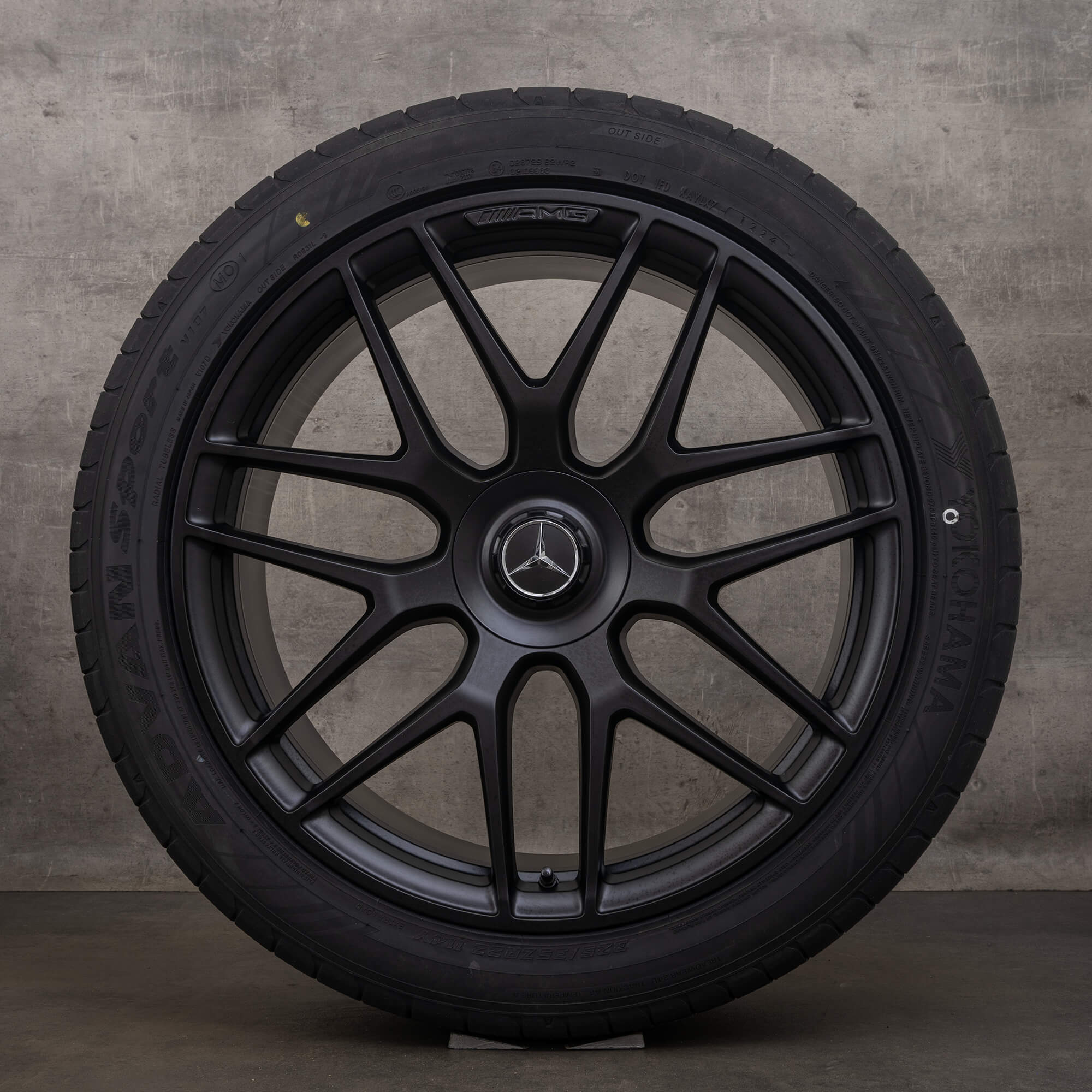 Originální AMG Mercedes GLE 53 63 S ráfky 22 palcové X167 C167 letni pneumatiky A1674015601 A1674015701 alu kola