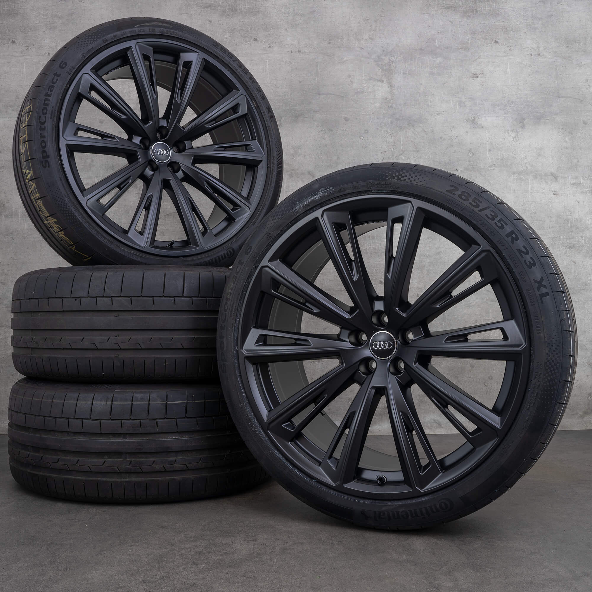 Audi 23 inch velgen Q8 SQ8 4M8 trapezium zomerbanden zomervelgen 4M8601025AT