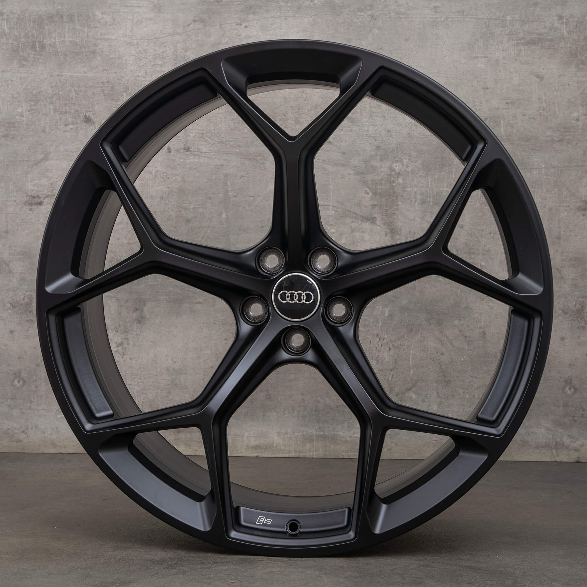 OEM Audi RS Q8 4M8 23 inch rims 4M8601025CM black matt aluminum NEW