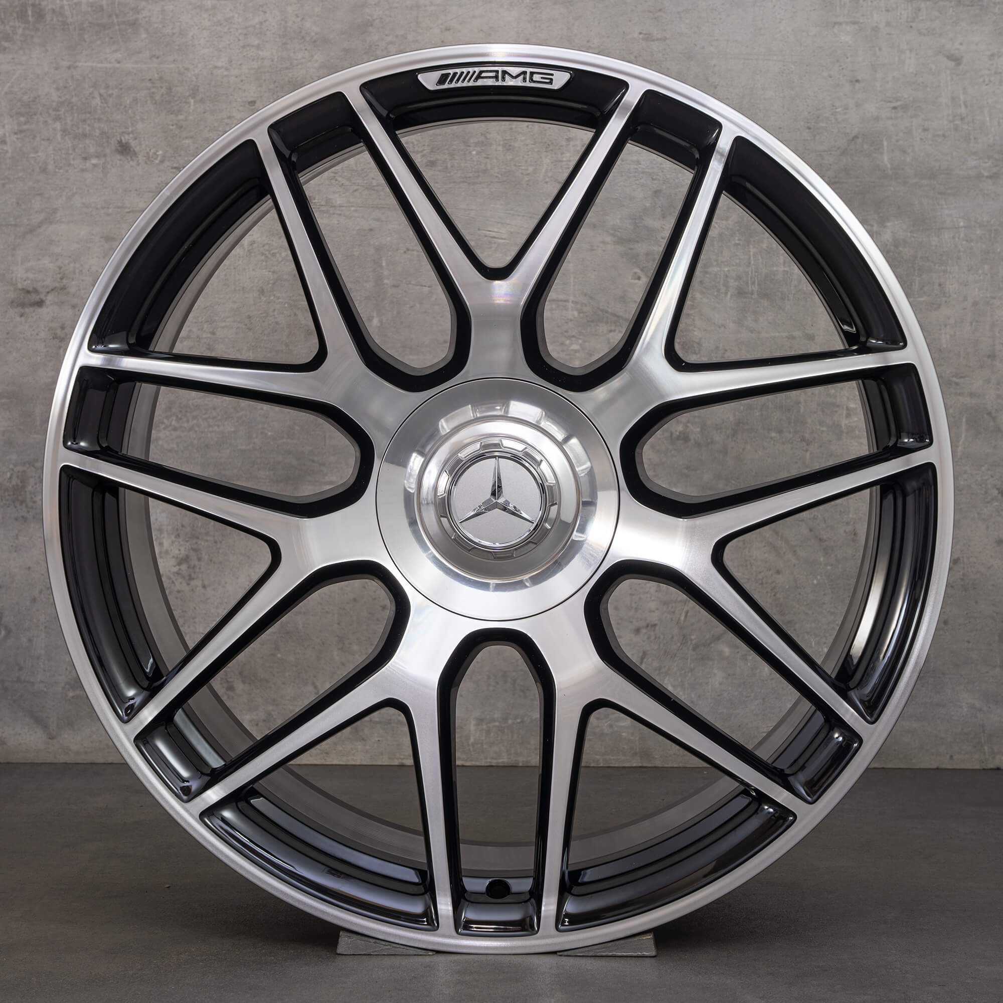 AMG 22 inch Mercedes Benz rims G-Class W463A G63 A4634012000 cross spoke NEW