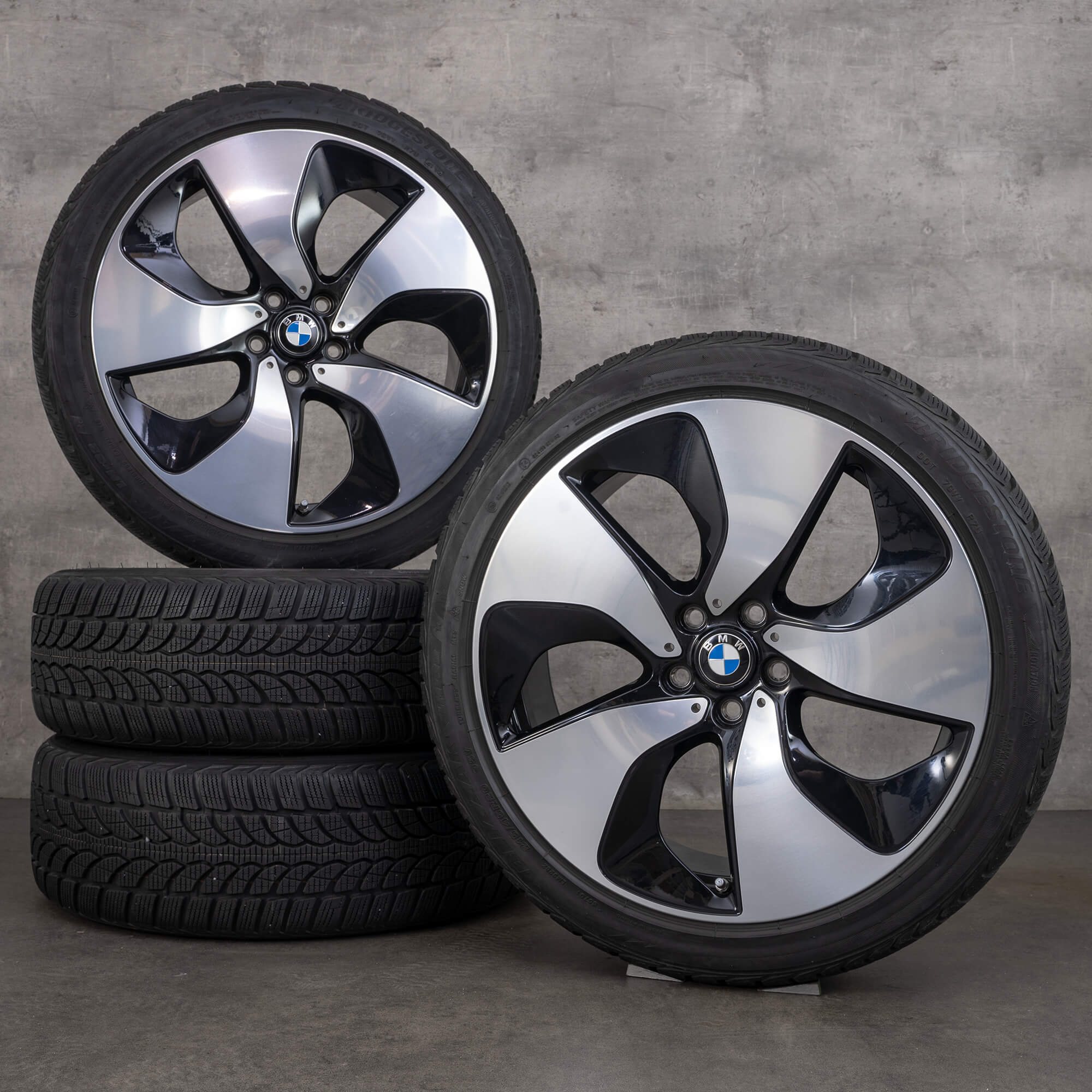 BMW i8 I12 I15 vinterdekk vinterhjul styling 444 20-tommers felger 7 mm