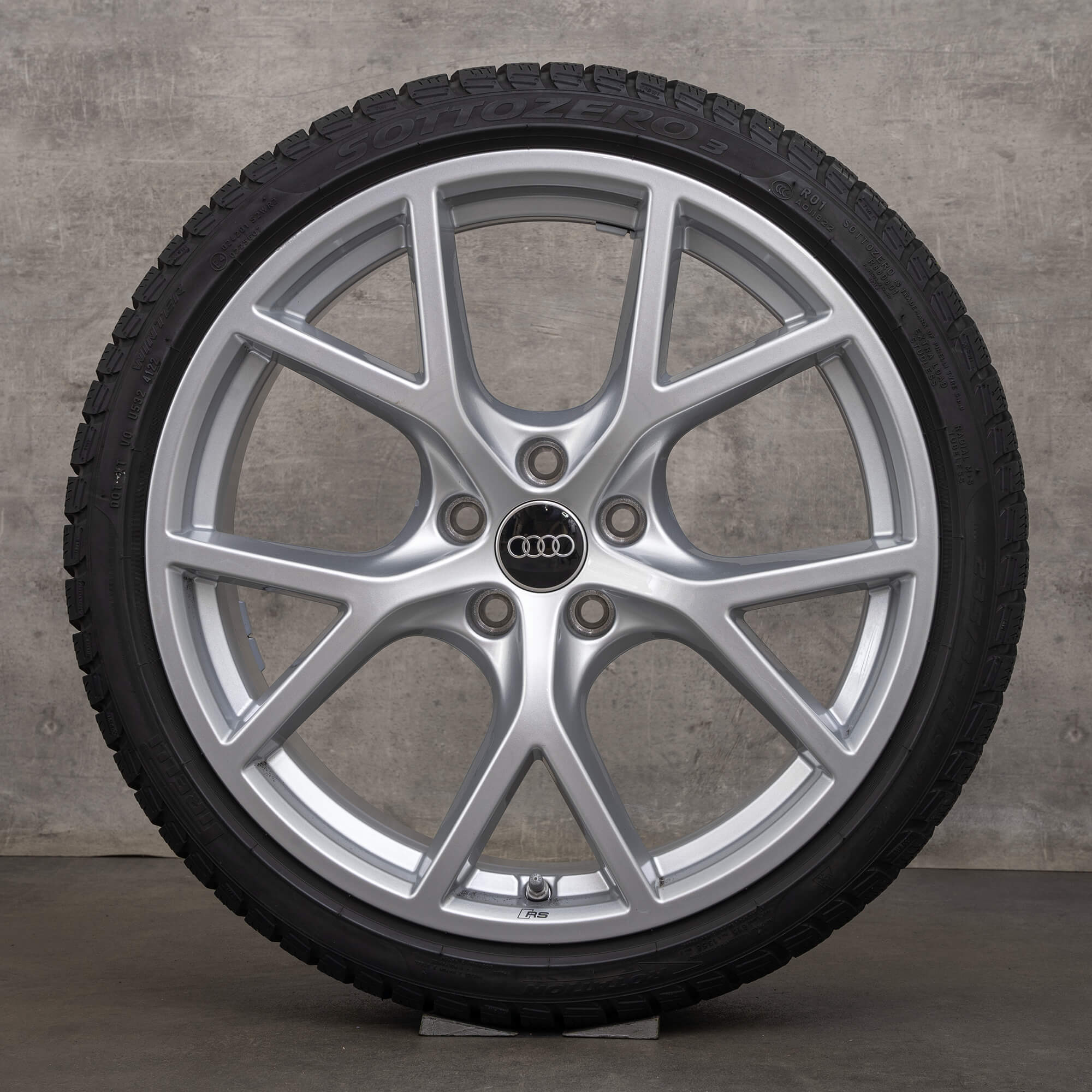 Jante originale Audi RS3 iarna 19 inch 8Y jante 8Y0601025BT 8Y0601025BQ argintiu