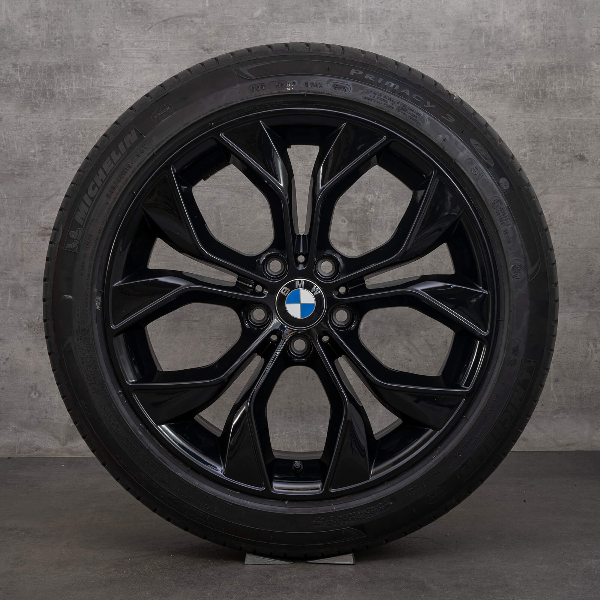 BMW 19 inch rims X3 F25 X4 F26 alloy styling 608 summer tires wheels