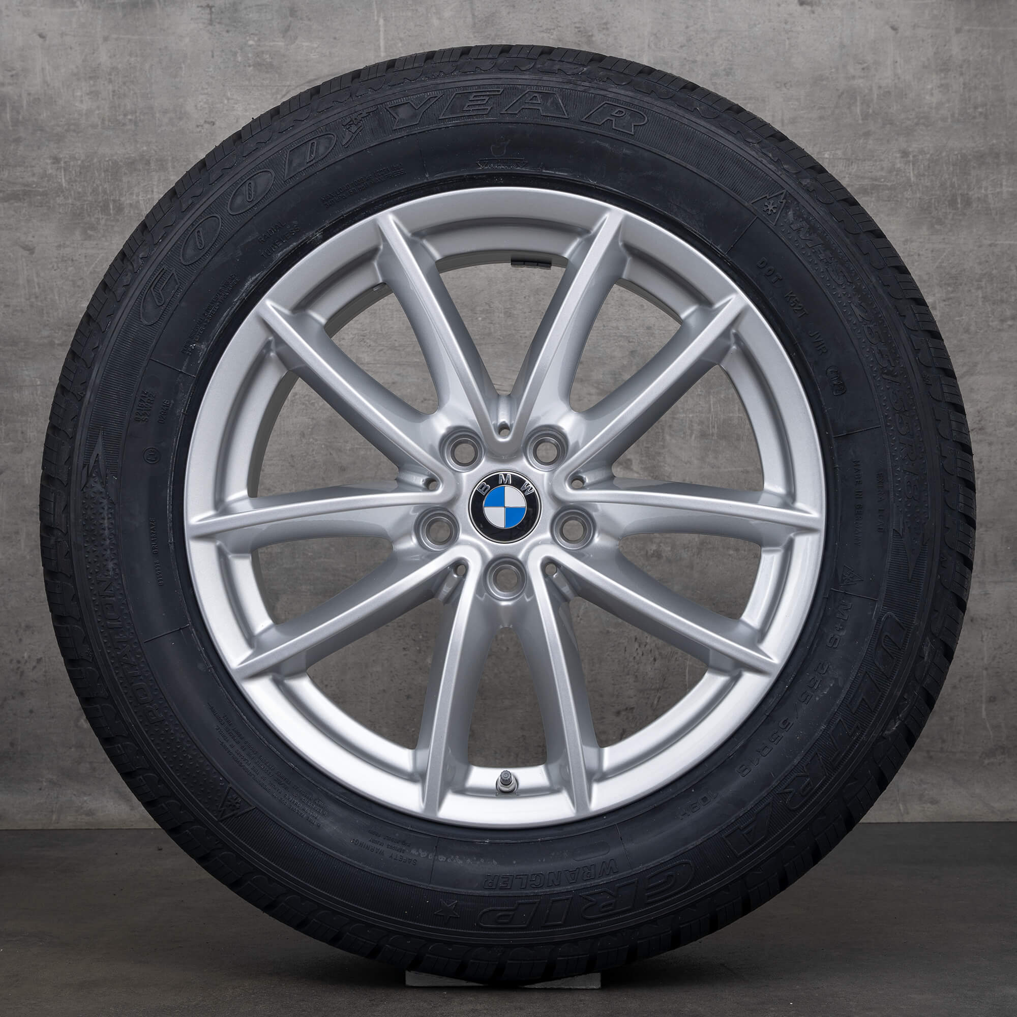 Jantes BMW 18 pouces X5 G05 jantes alloy pneus hiver 618 roues 6880684