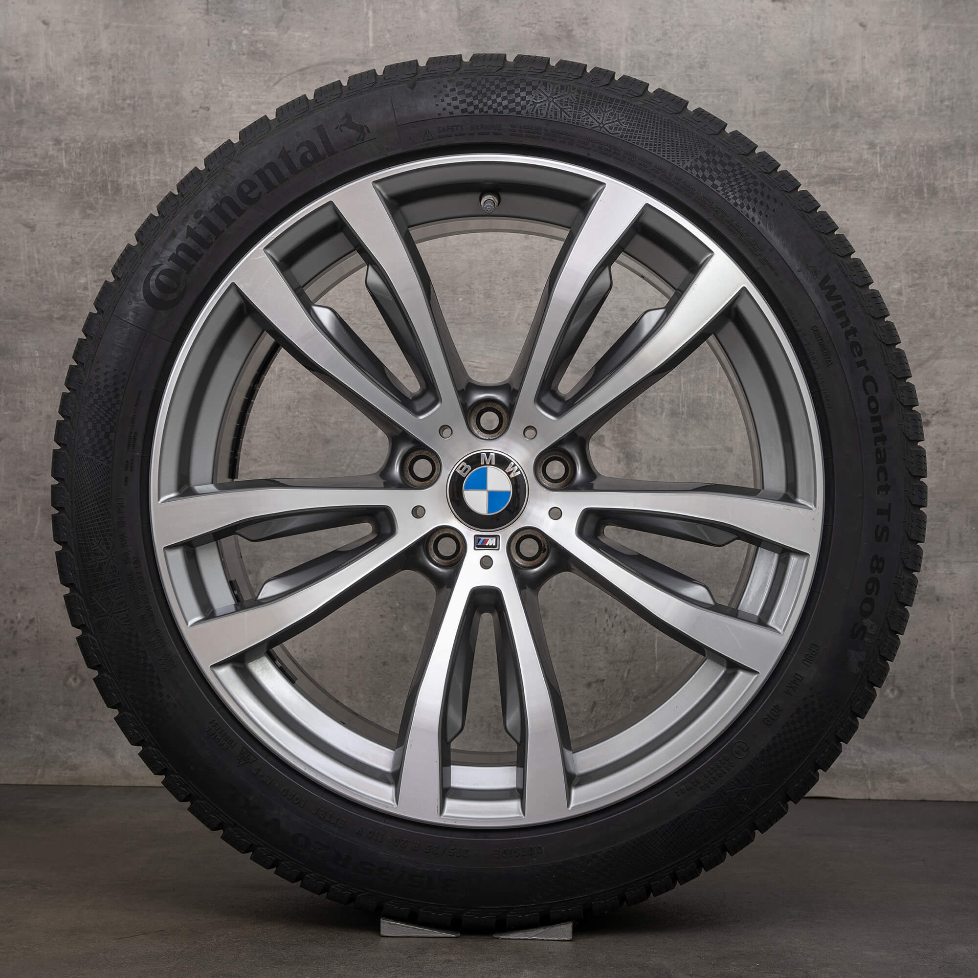 BMW X5 E70 F15 X6 F16 vinterhjul 20 tums fälgar styling 469 M vinterdäck