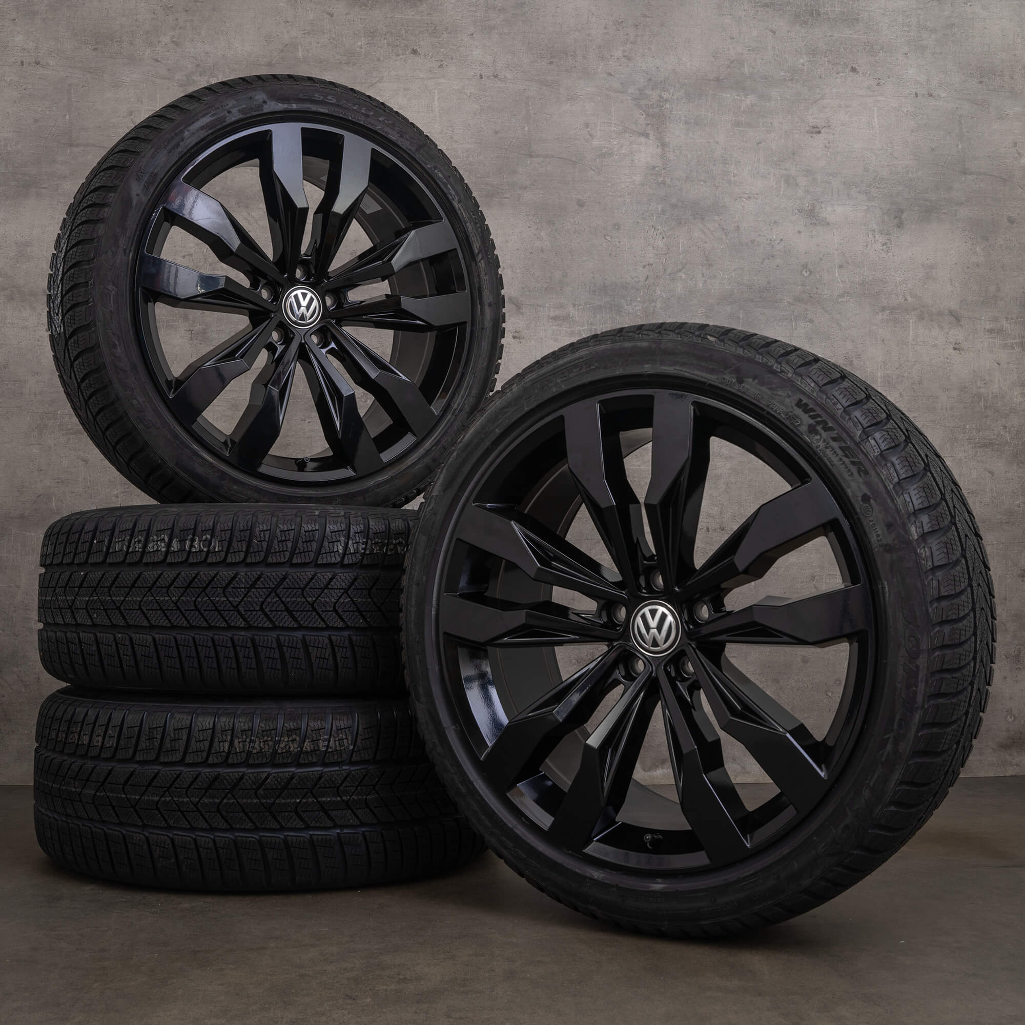 Originele VW Tiguan II velgen 20 inch 5NA 5N winterbanden 5NA601025G Suzuka