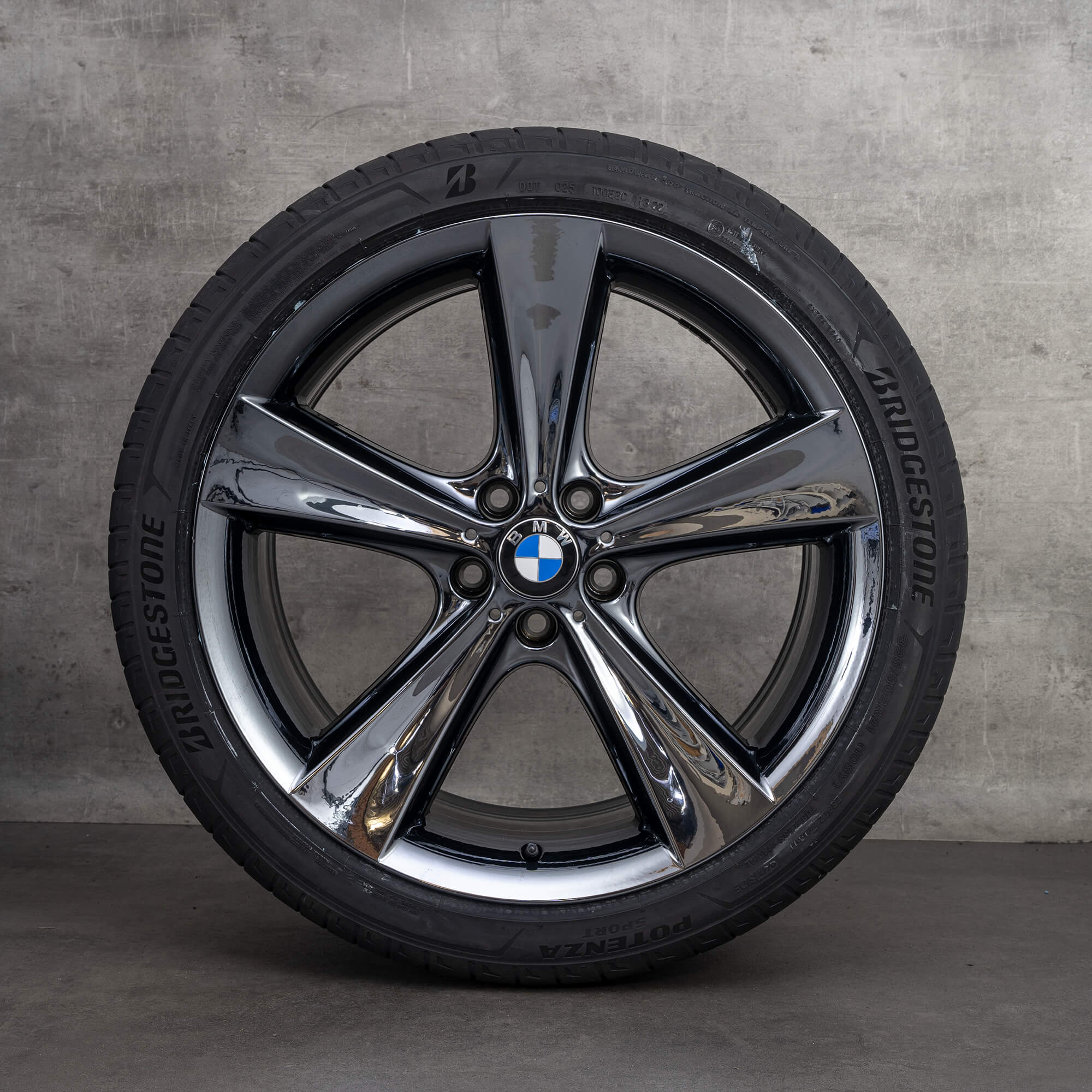 BMW 21 tums fälgar X5 F15 E70 X6 F16 styling 128 sommarhjul 6859425 6859426