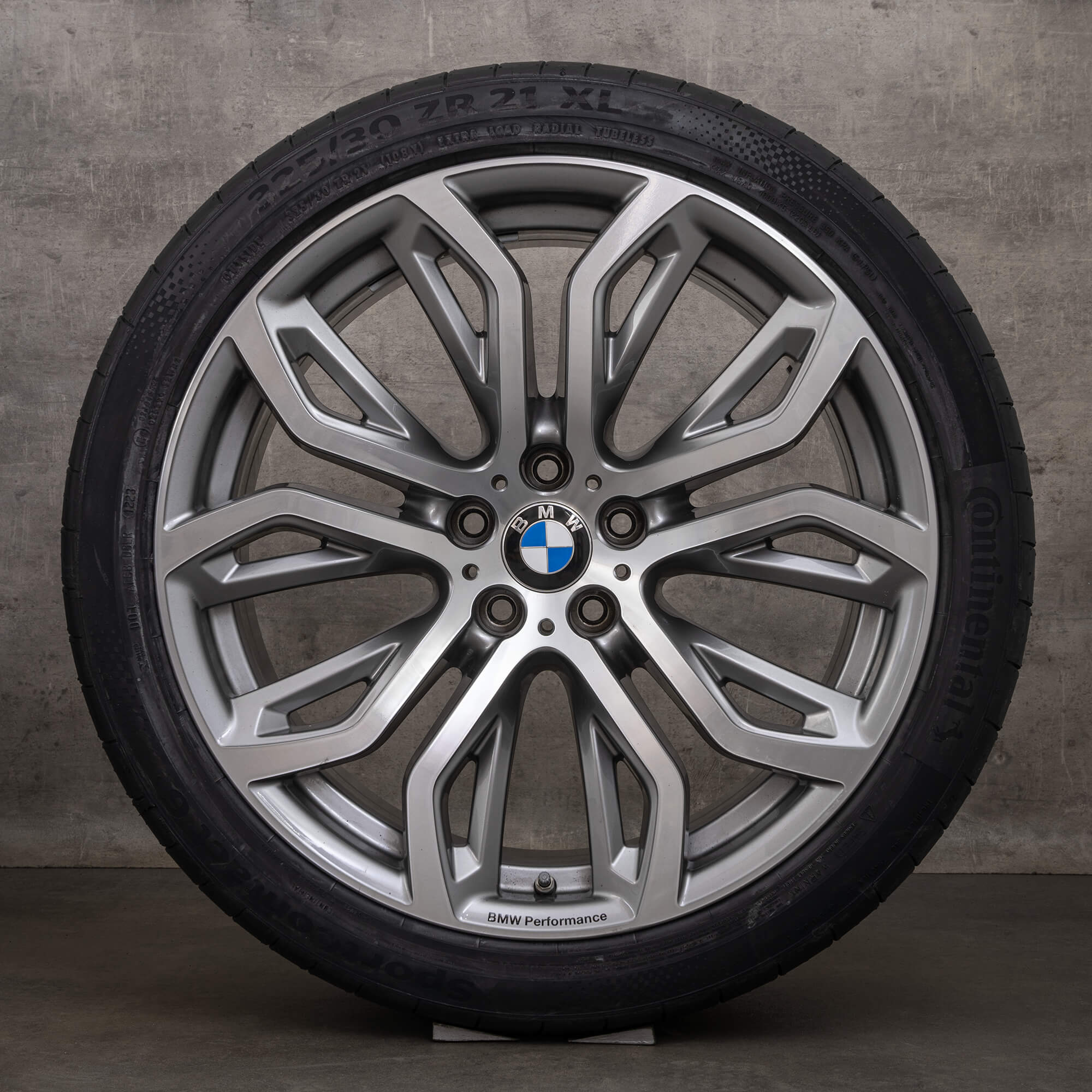 Original BMW X5 M E70 F15 F85 X6 F16 F86 Llantas de 21 pulgadas ruedas verano