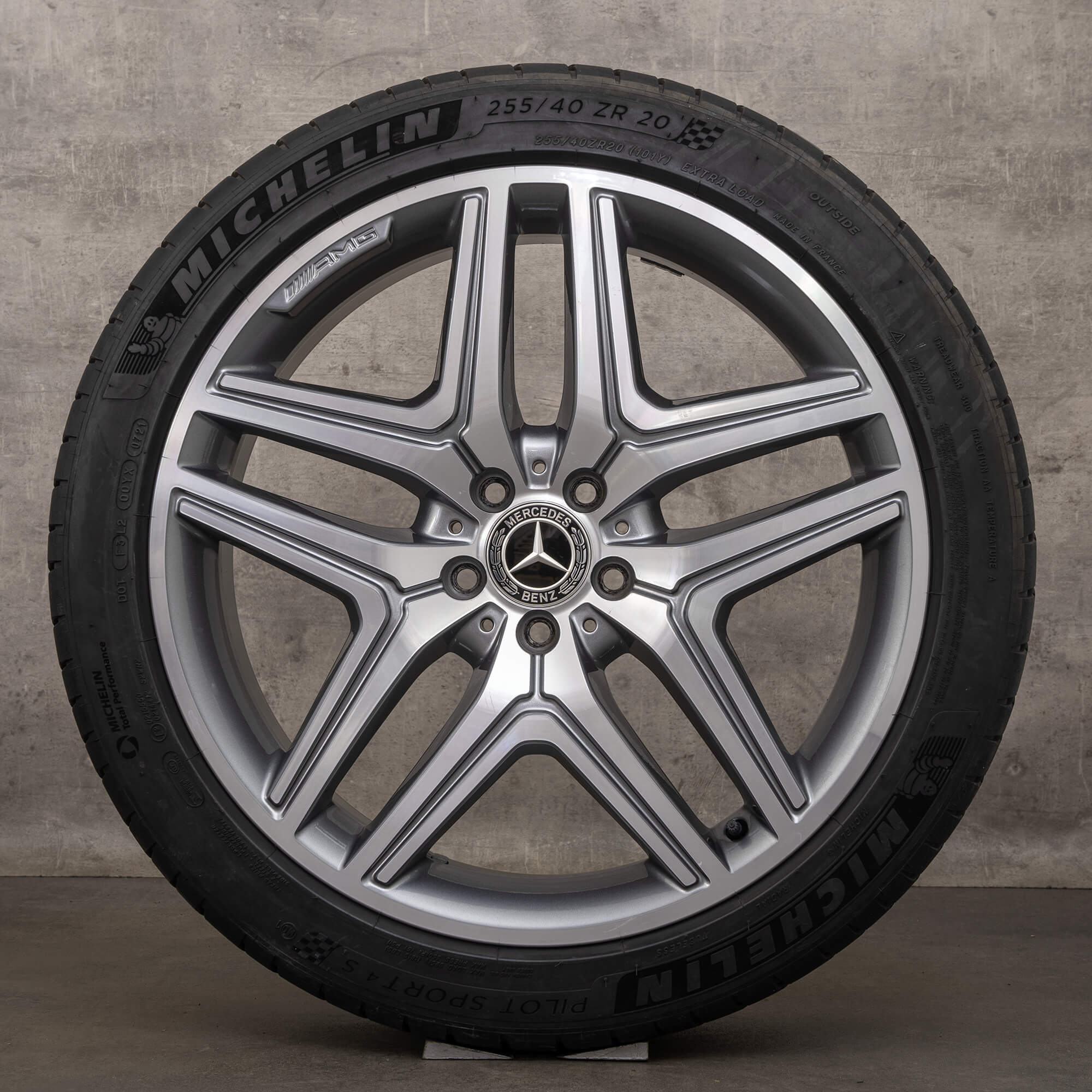 Original AMG Mercedes GLA GLB 35 45 S X247 20 inch summer tires A2474012000