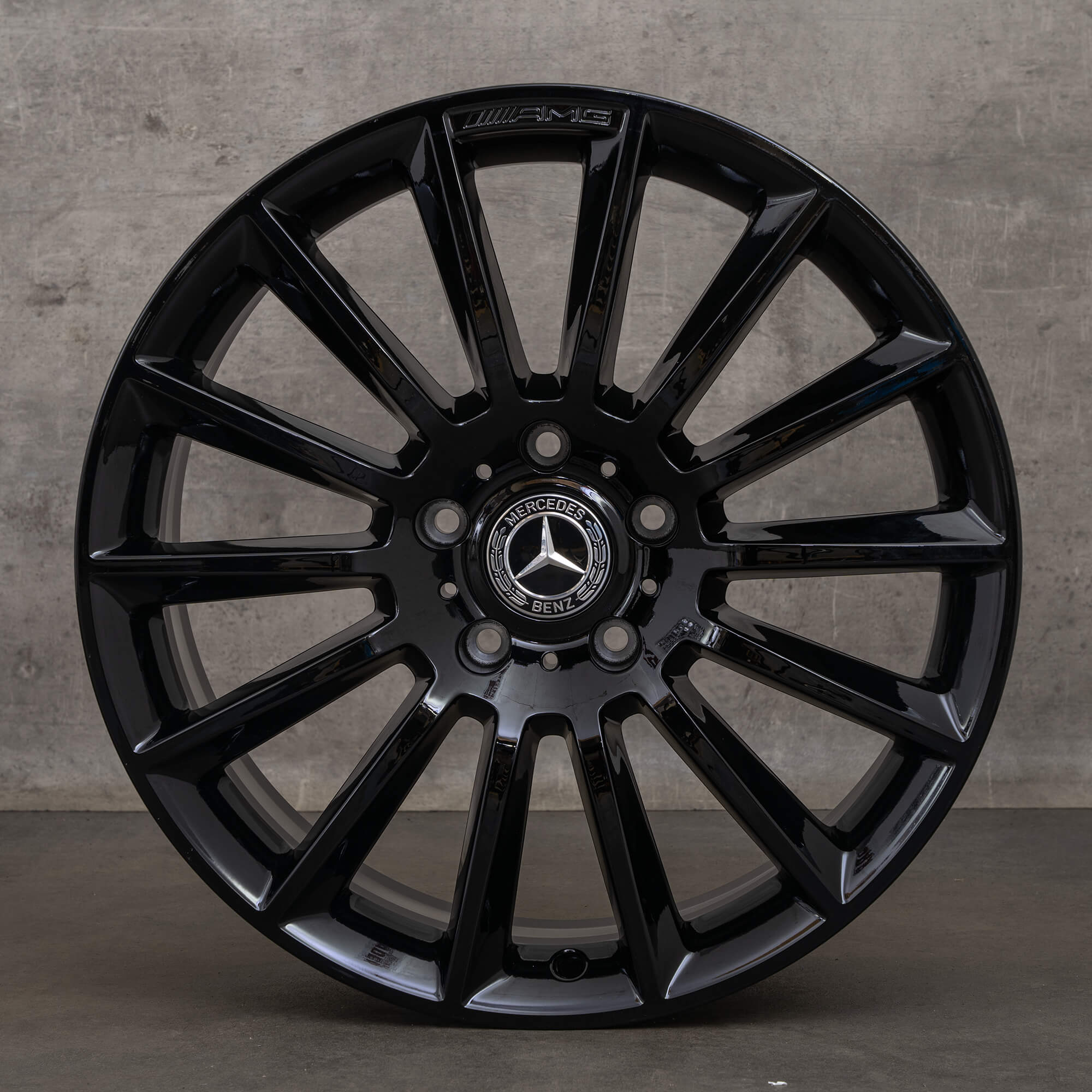 Originele Mercedes Benz G-Klasse AMG velgen 20 inch W463A G350d G400d G500 A4634011700 zwart hoogglans NIEUW